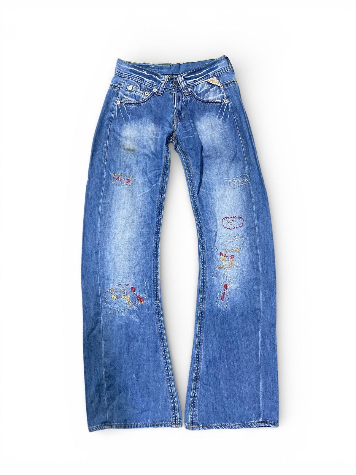 Replay Vintage replay flared denim nice design W26L32 Size 26" / US 2 / IT 38 - 1 Thumbnail