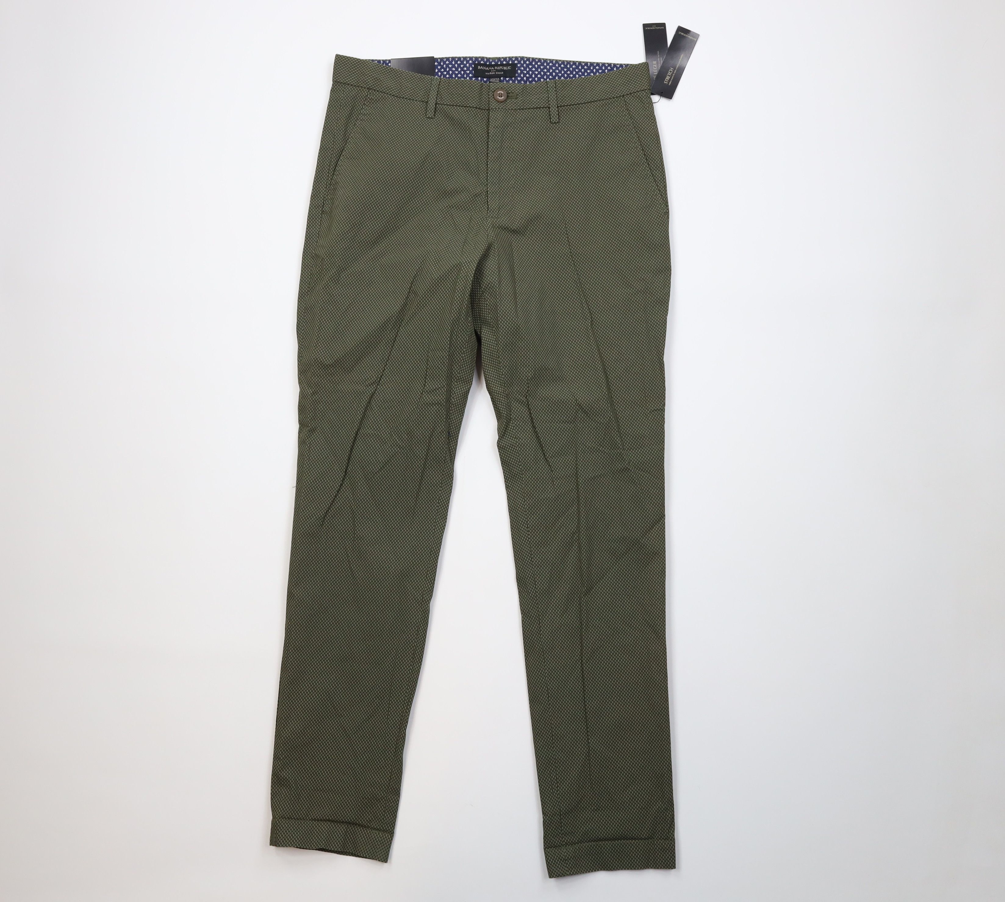 Banana Republic New Banana Republic Mason Summer Weight Chino Pants Green Size US 32 / EU 48 - 1 Thumbnail
