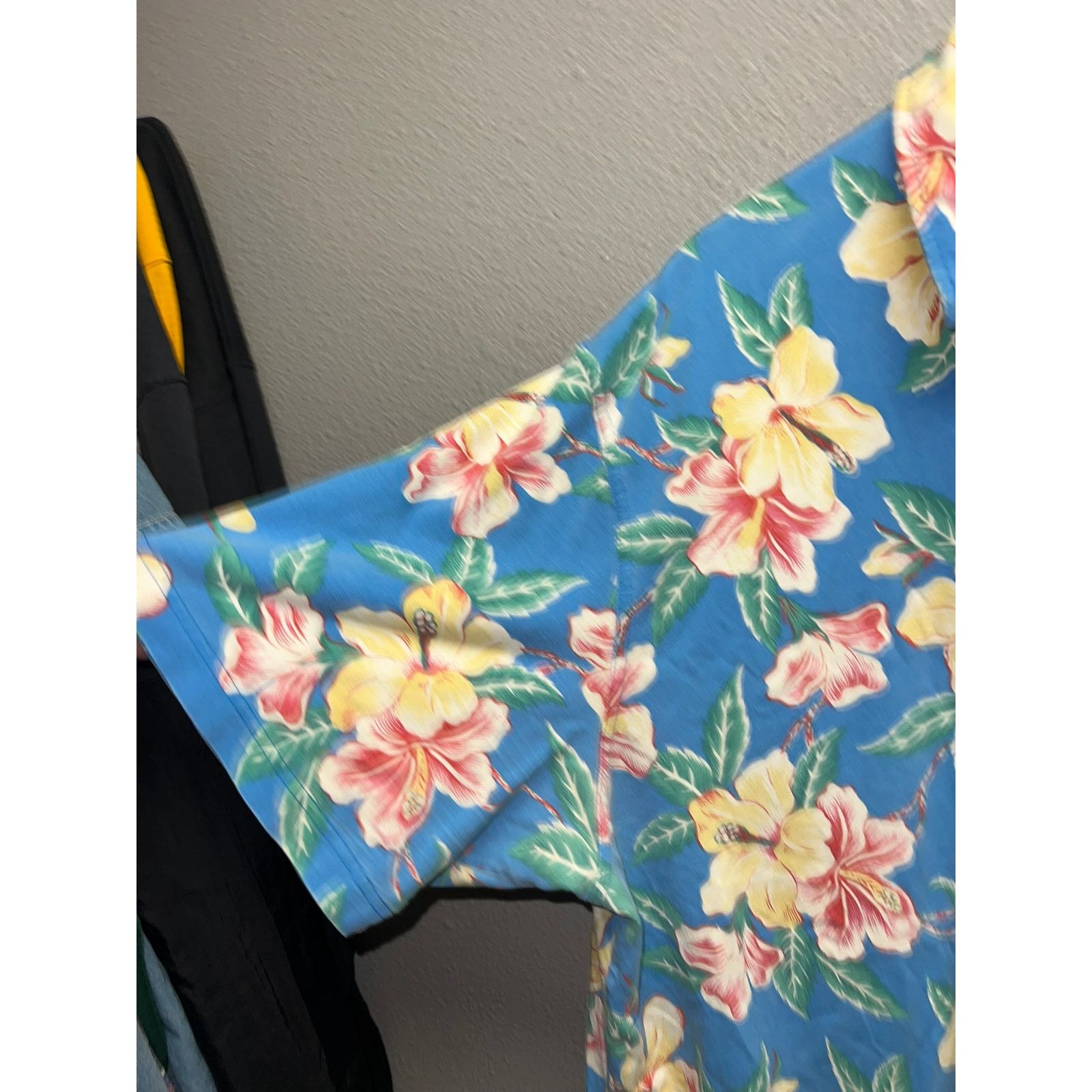 L.L. Bean Vintage LL Bean Hawaiian Shirt 1/4 Button Blue Top VTG 2XL Size US XXL / EU 58 / 5 - 3 Thumbnail