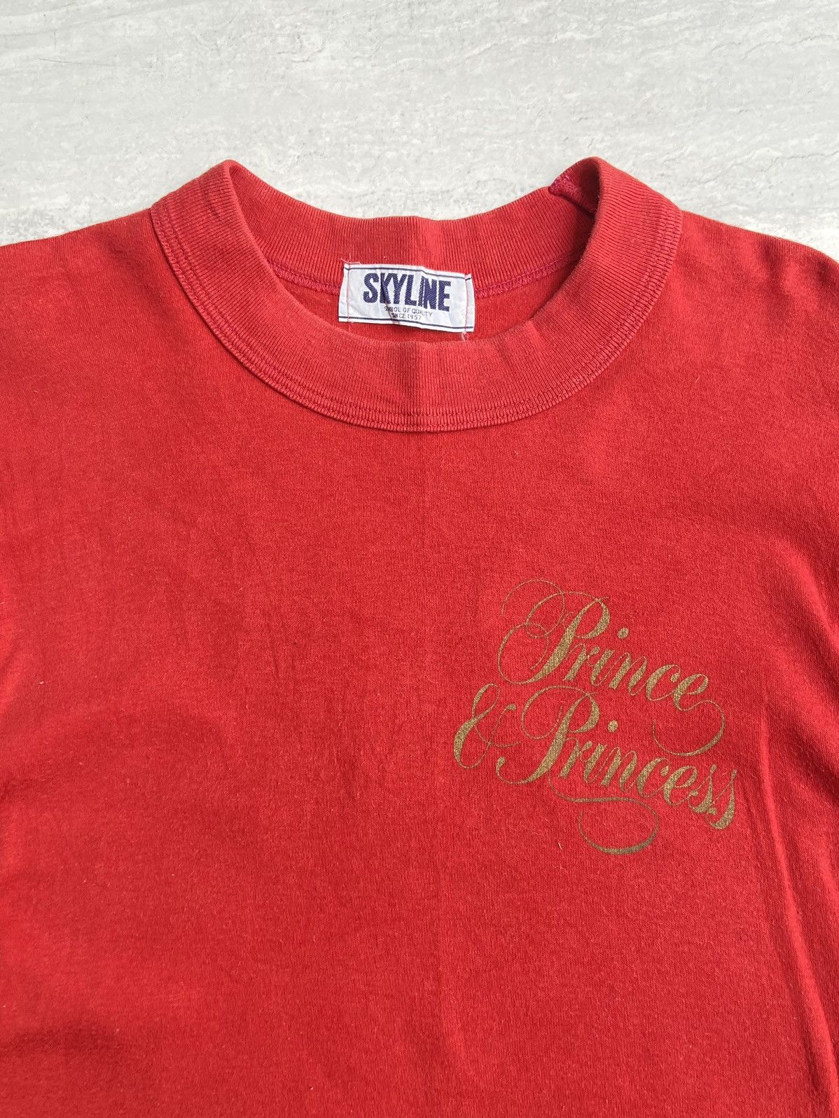 Issey Miyake Issey Miyake SKYLINE Red T-Shirt Size US XXS / EU 40 - 9 Thumbnail