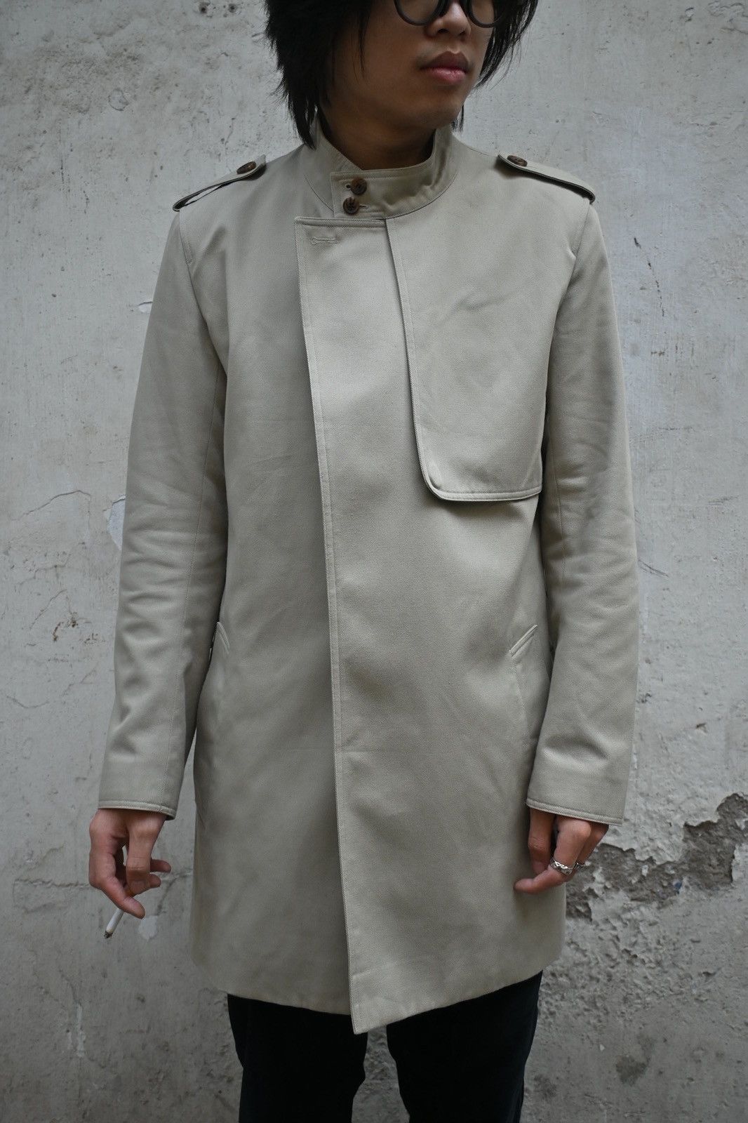 Dior Dior Homme by Hedi Slimane SS2006 runway trench coat Size US S / EU 44-46 / 1 - 1 Thumbnail