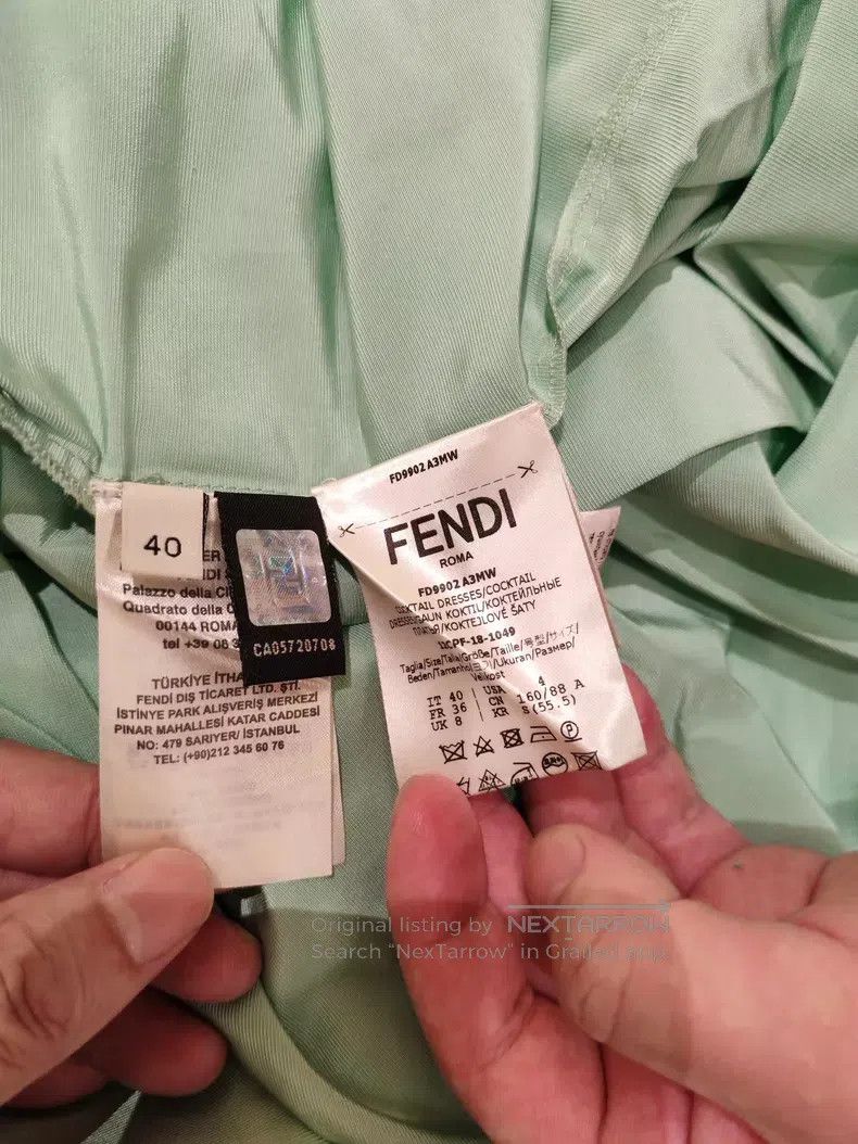 Fendi Fendi Dress Size XS / US 0-2 / IT 36-38 - 4 Thumbnail
