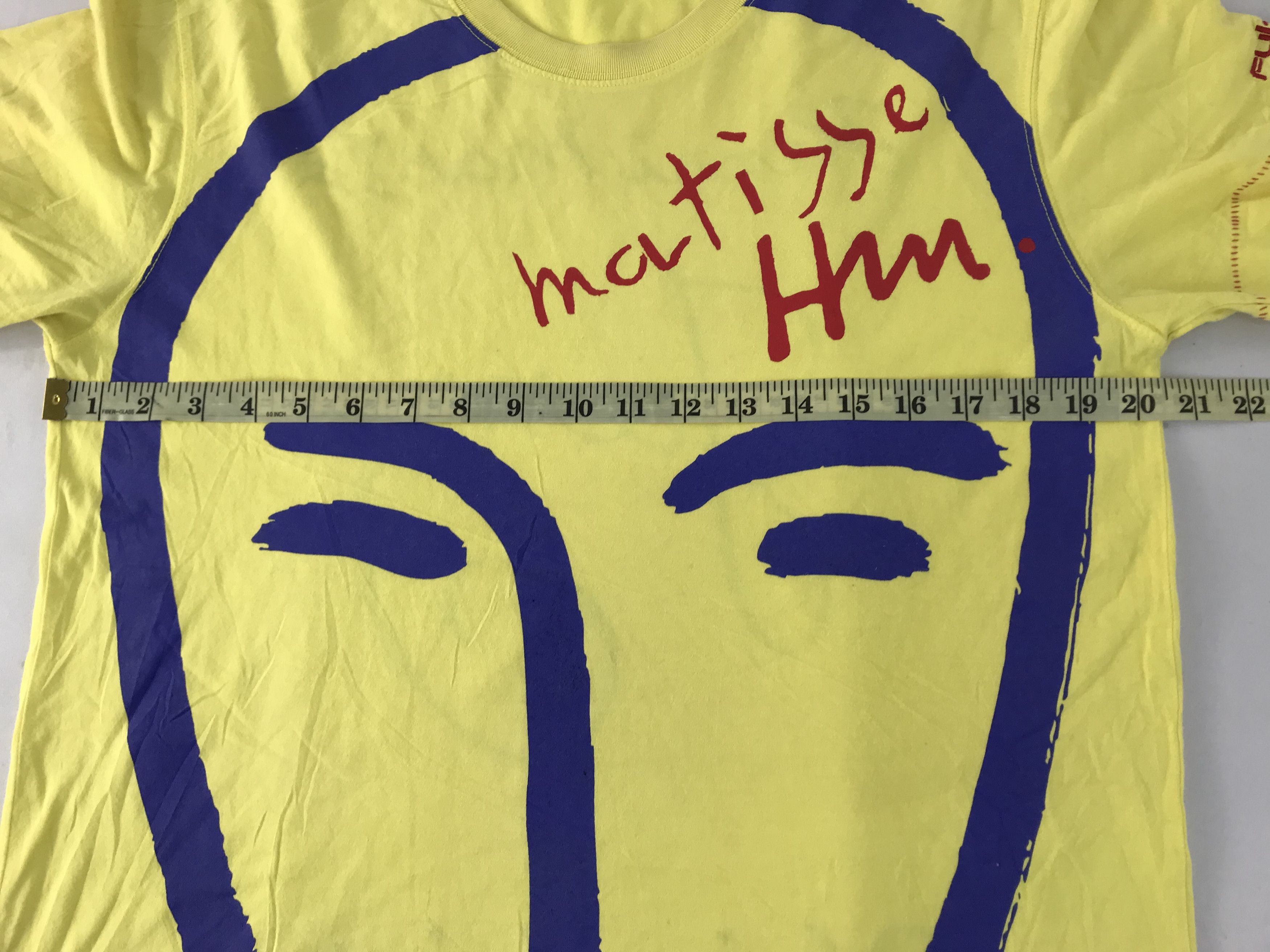 Fubu 90s Fubu Jeans Henri Matisse Big Face Printed Tee Size US M / EU 48-50 / 2 - 11 Thumbnail