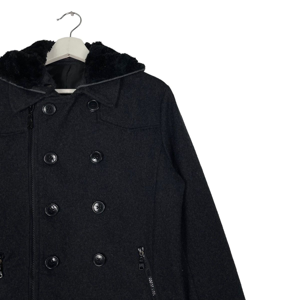Hysteric Glamour × Japanese Brand × semanticdesign 💥SEMANTIC DESIGN JAPAN BONDAGE WOOL JACKET Size US M / EU 48-50 / 2 - 6 Thumbnail