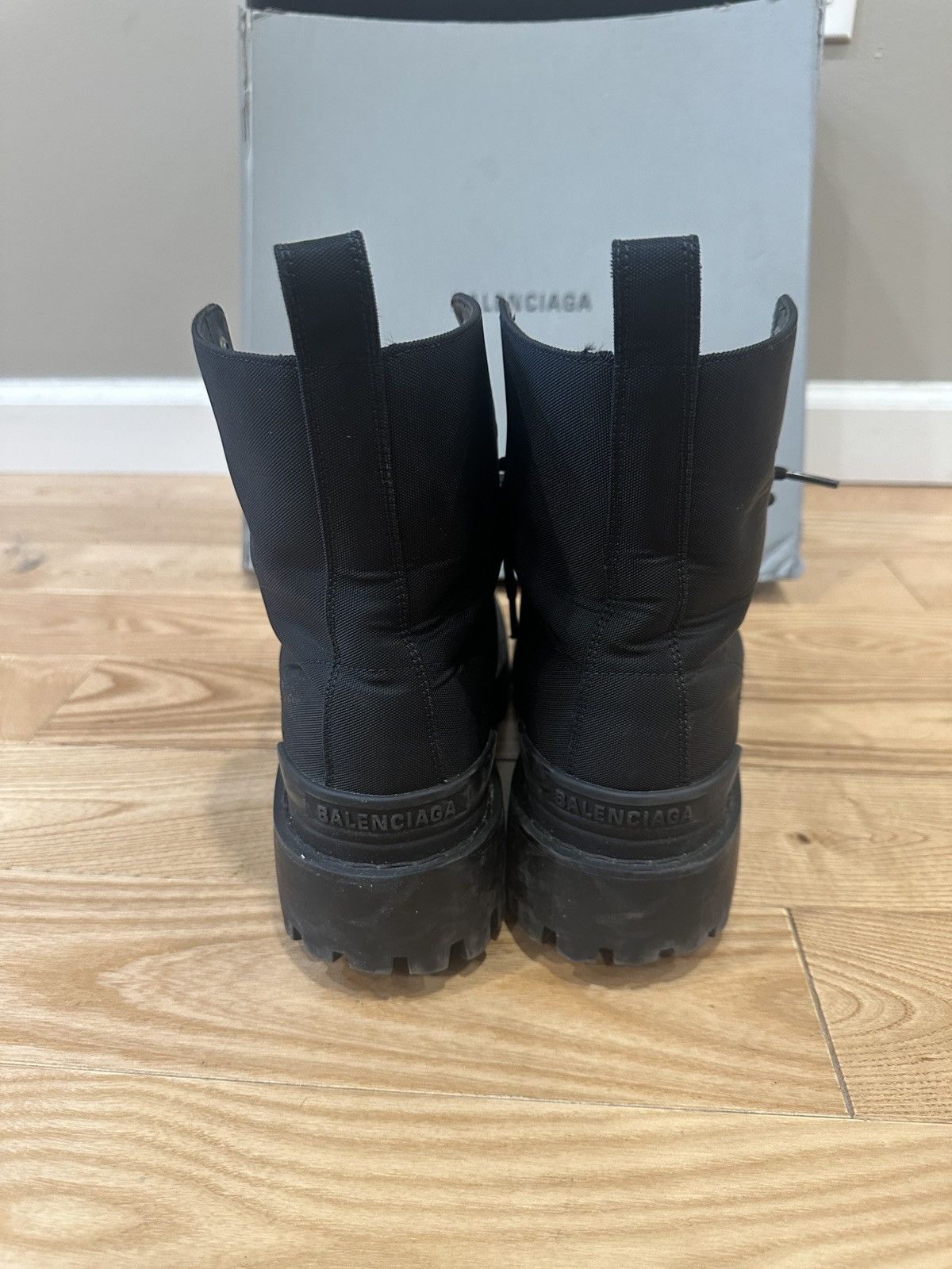 Balenciaga Balenciaga Black Nylon Strike Boot Size US 8 / EU 41 - 3 Thumbnail
