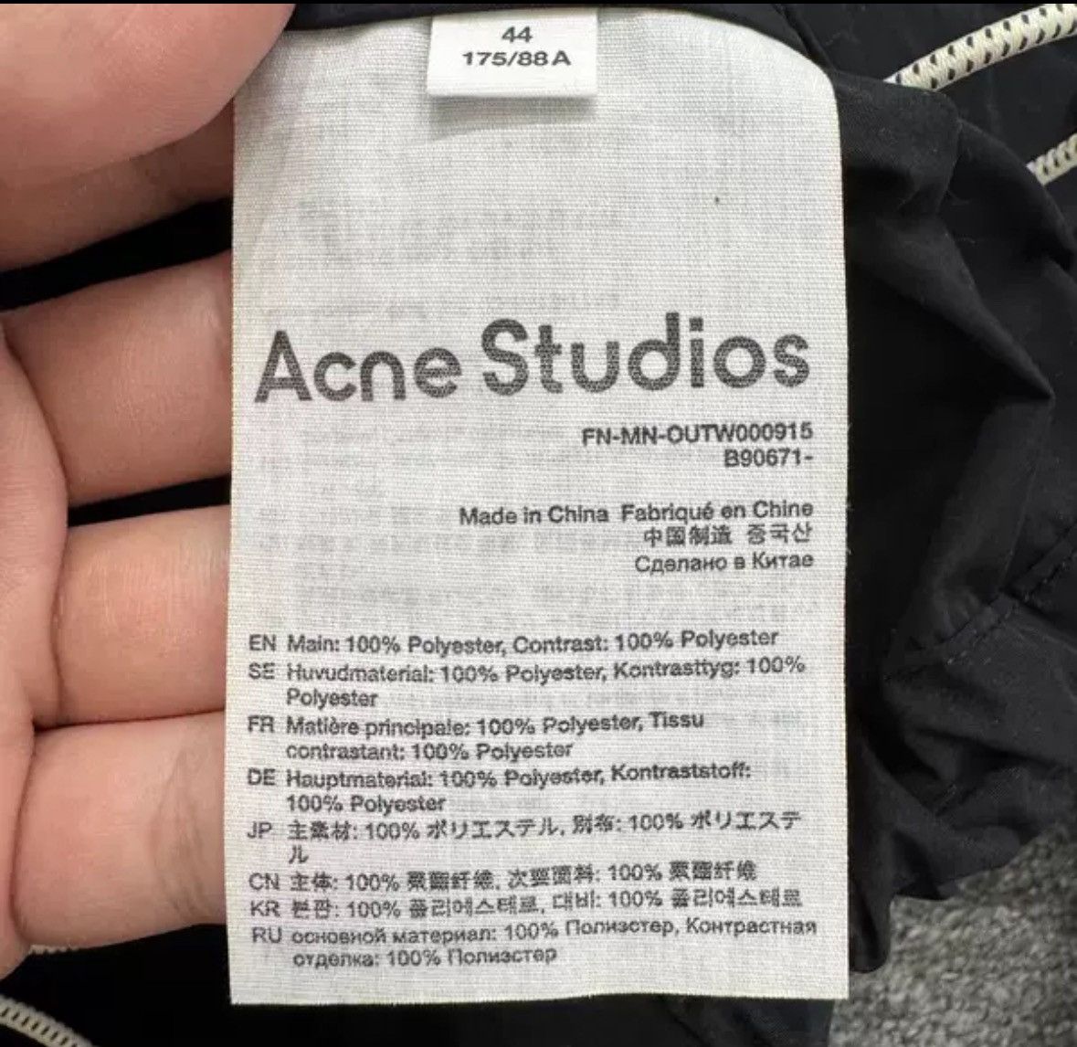 Acne Studios Acne studios Bow collage jacket 2412-Nextarrow Size US S / EU 44-46 / 1 - 4 Thumbnail