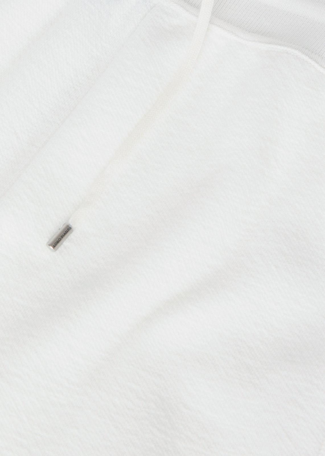 Loro Piana o1srvl11e0725 FAN6846 Cotton Chikugo Short in White Size 28" / US 6 / IT 42 - 3 Thumbnail