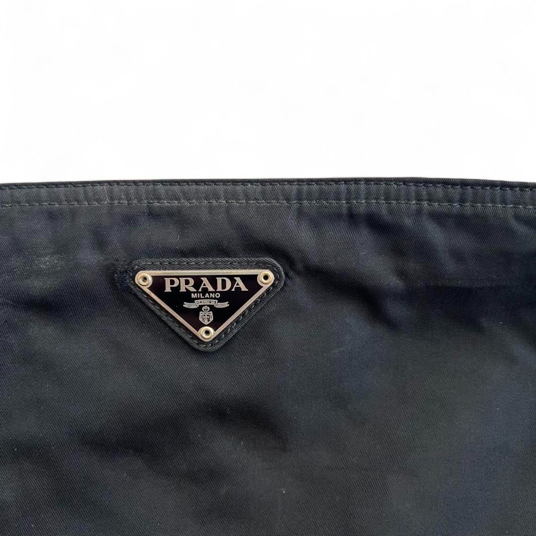 Prada Prada - Sacoche Nylon Black Shoulder Bag Crossbody Triangle Size ONE SIZE - 3 Thumbnail