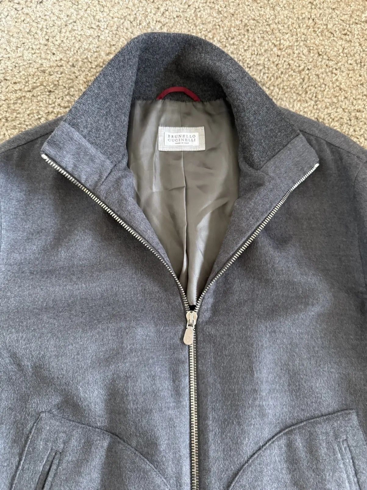 Brunello Cucinelli Cashmere Silk Jaket Size US S / EU 44-46 / 1 - 3 Thumbnail