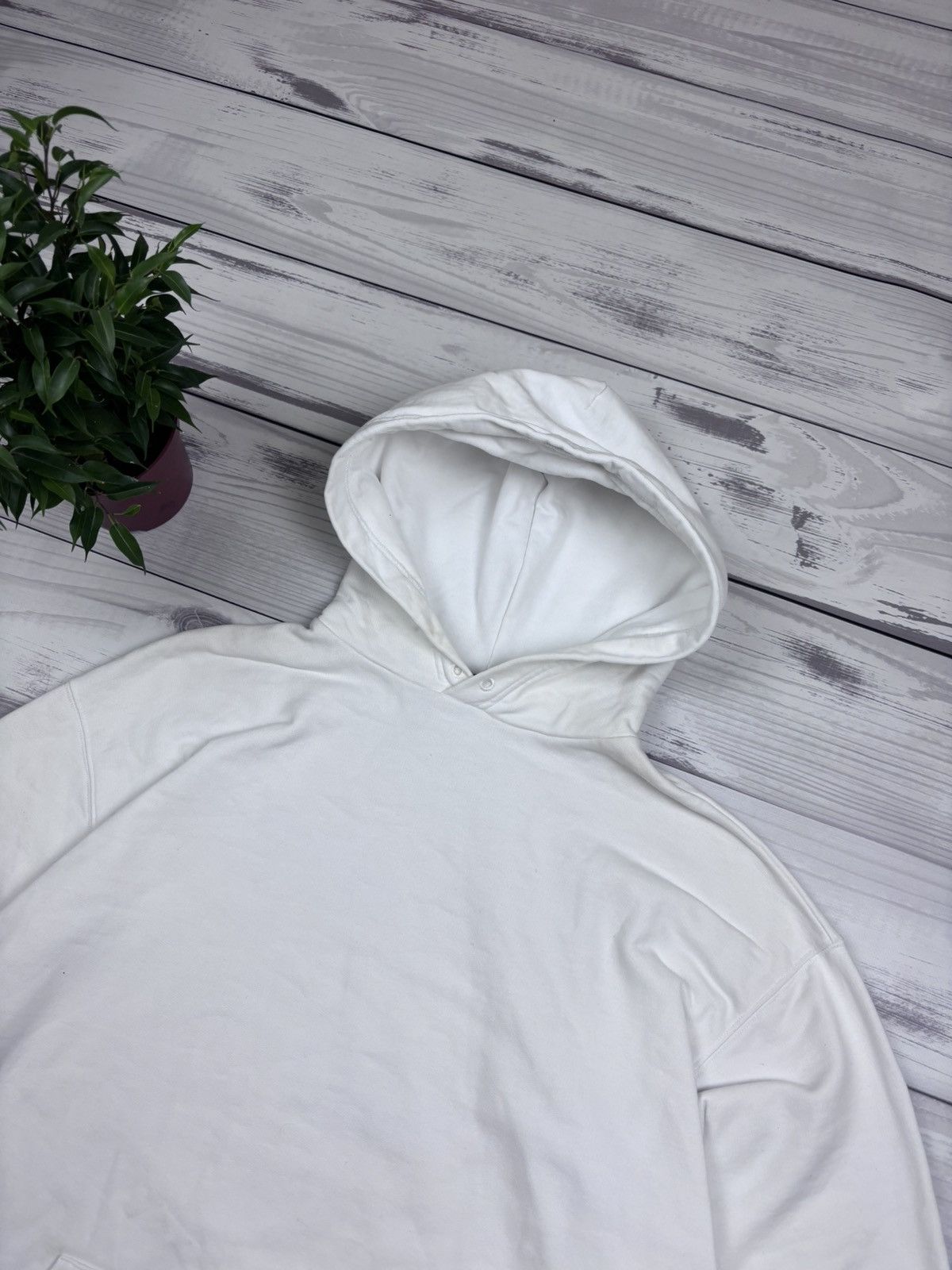 Balenciaga Balenciaga white logo hoodie ss2017 rare Size US S / EU 44-46 / 1 - 4 Thumbnail