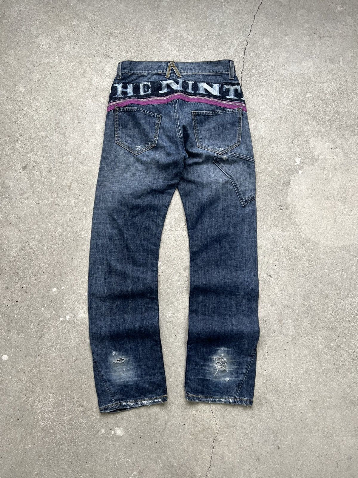 Hysteric Glamour × If Six Was Nine × Le Grande Bleu (L.G.B.) Rare Vintage IfSixWasNine style jeans LGB distressed denim Size 25" / US 0 / IT 36 - 2 Thumbnail