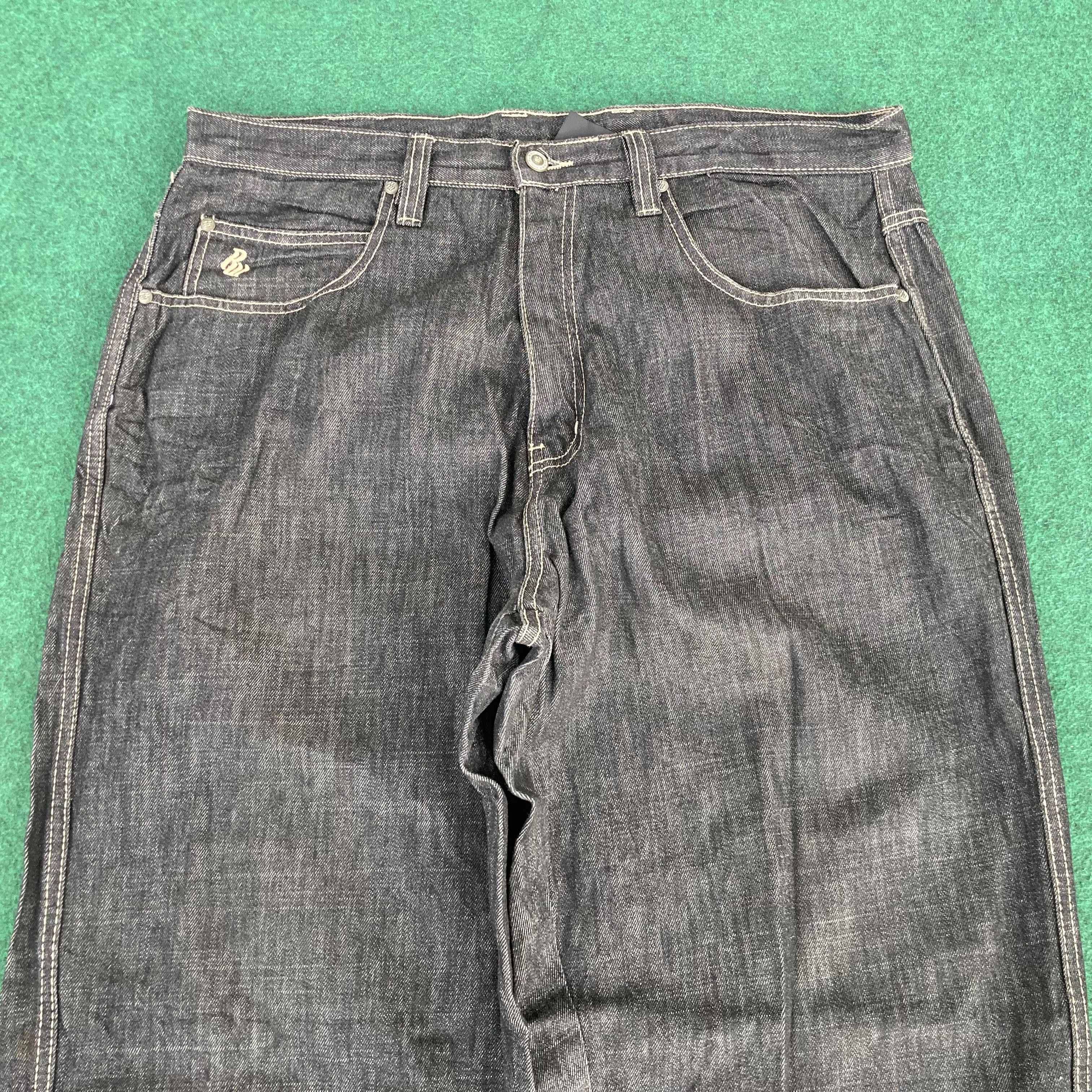 Rocawear × Vintage Vtg RocaWear Baggy Jeans Swag Sz 37 Denim Size US 37 - 3 Thumbnail