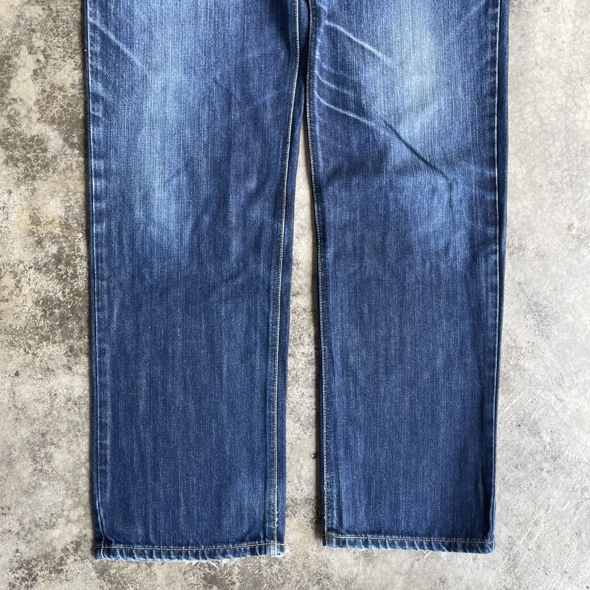 Edwin 🔥Vintage Edwin 404 Stoned Washed Ripped Distress Denim Jeans Size US 37 - 3 Thumbnail