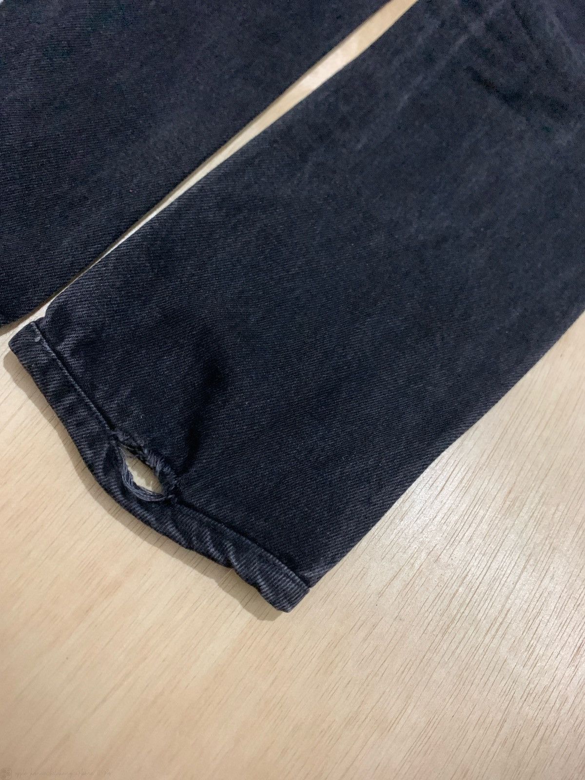 Off-White Off-White Black Denim Size US 31 - 23 Thumbnail