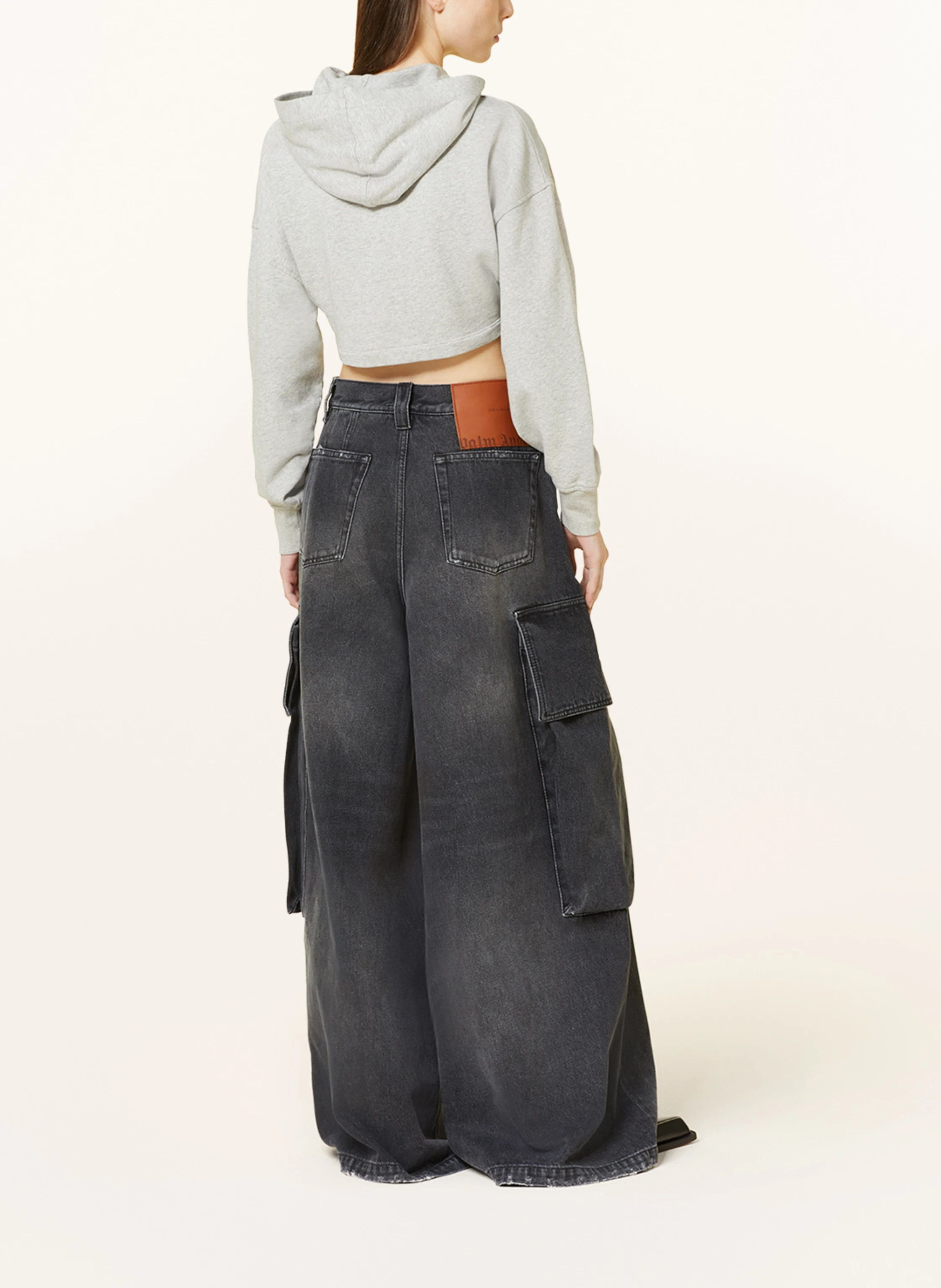 Palm Angels o1y1125 Denim Pant in Black Size 27" / US 4 / IT 40 - 3 Thumbnail