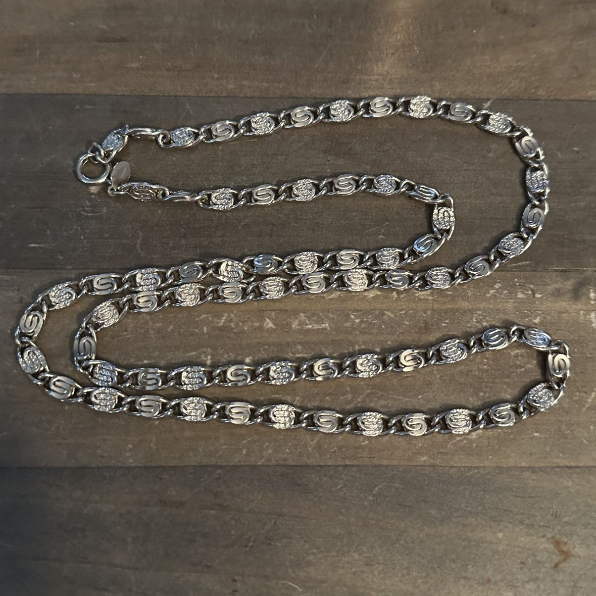 Other × Vintage Vintage gold tone scroll link chain necklace Size ONE SIZE - 2 Thumbnail