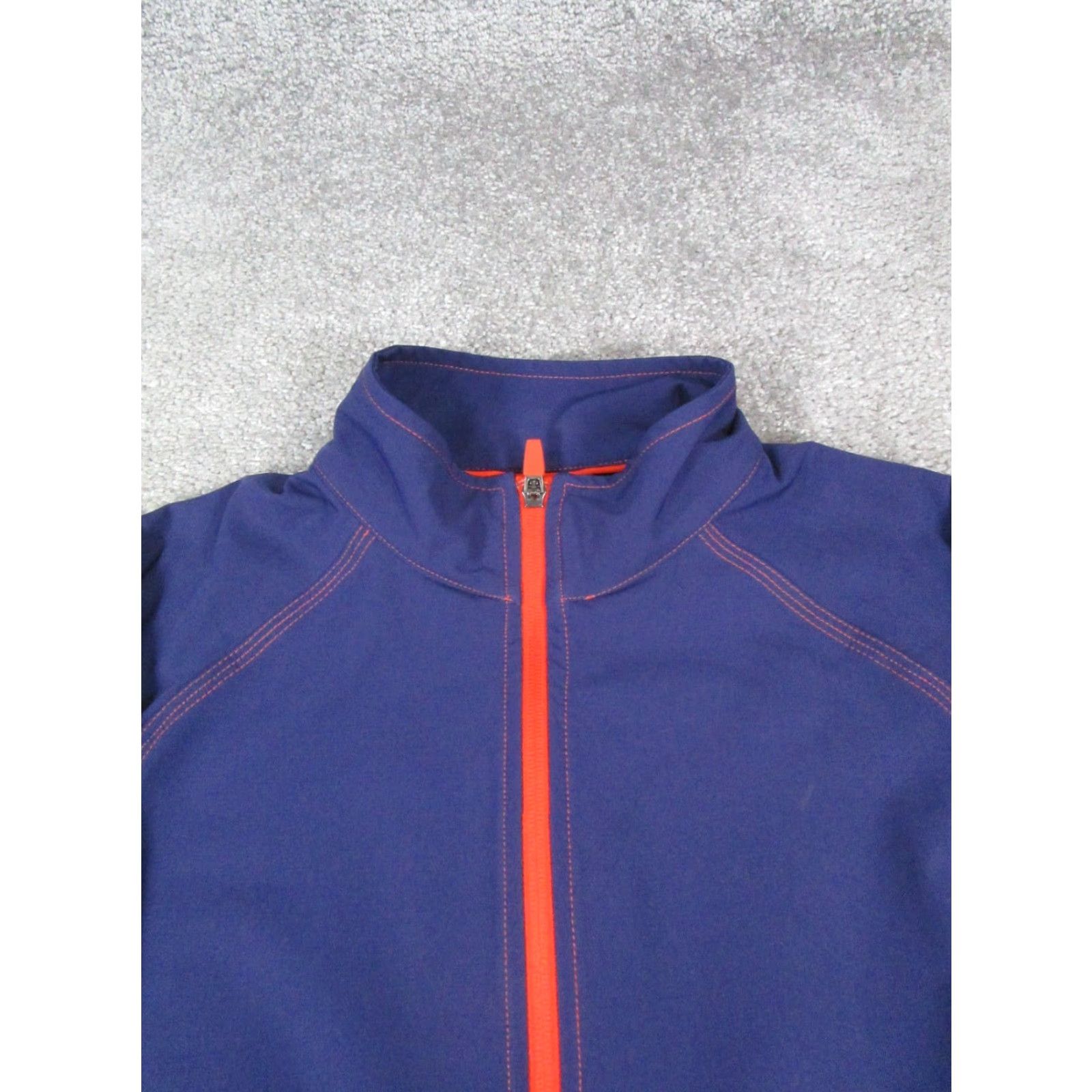 Vintage Slazenger Sweater Womens Medium Blue Full Zip Shirt (Regular) Size M / US 6-8 / IT 42-44 - 2 Thumbnail