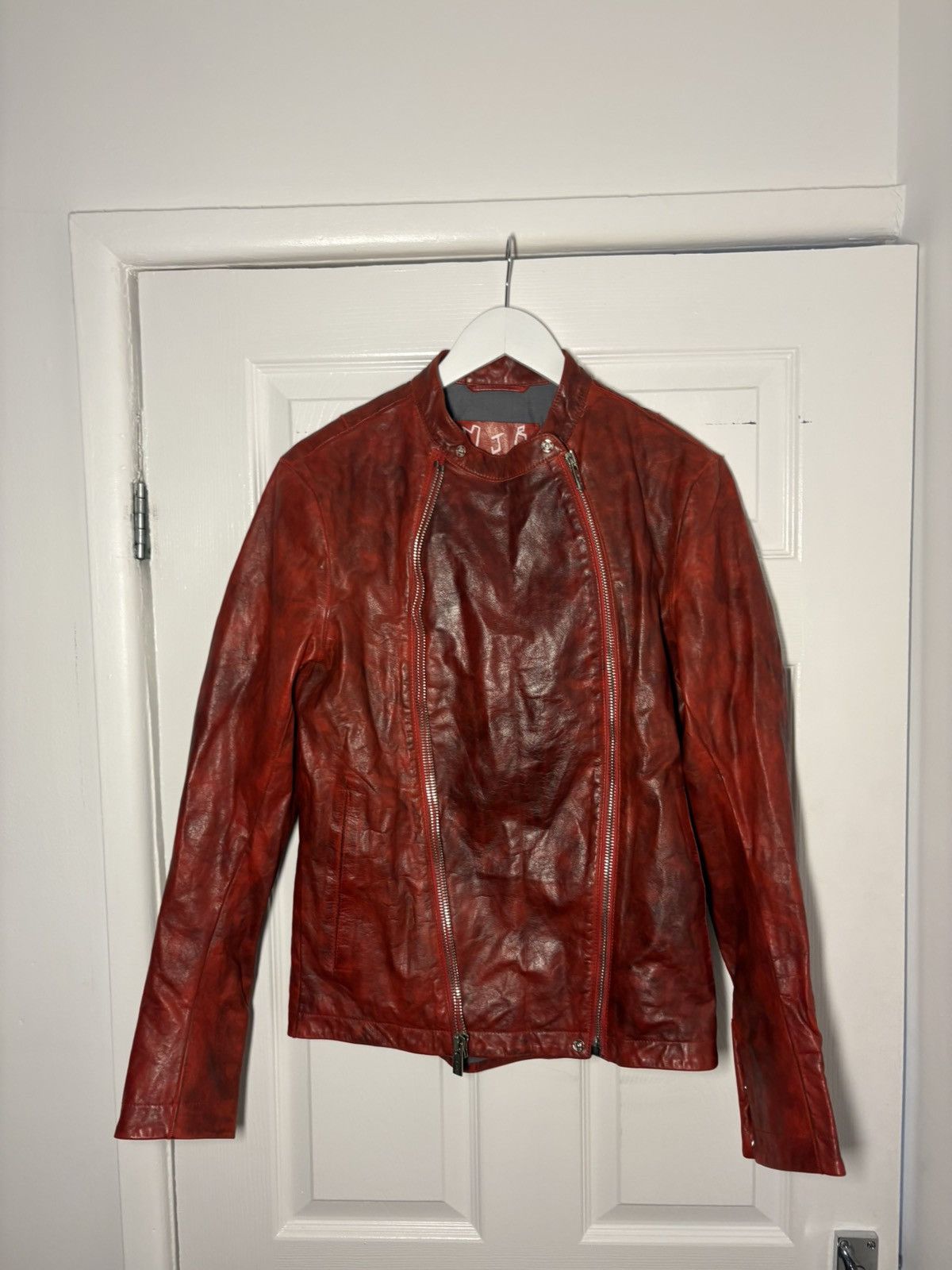 Marc Jacques Burton Vintage mens Marc Jaques Burton leather jacket Size US XS / EU 42 / 0 - 1 Thumbnail