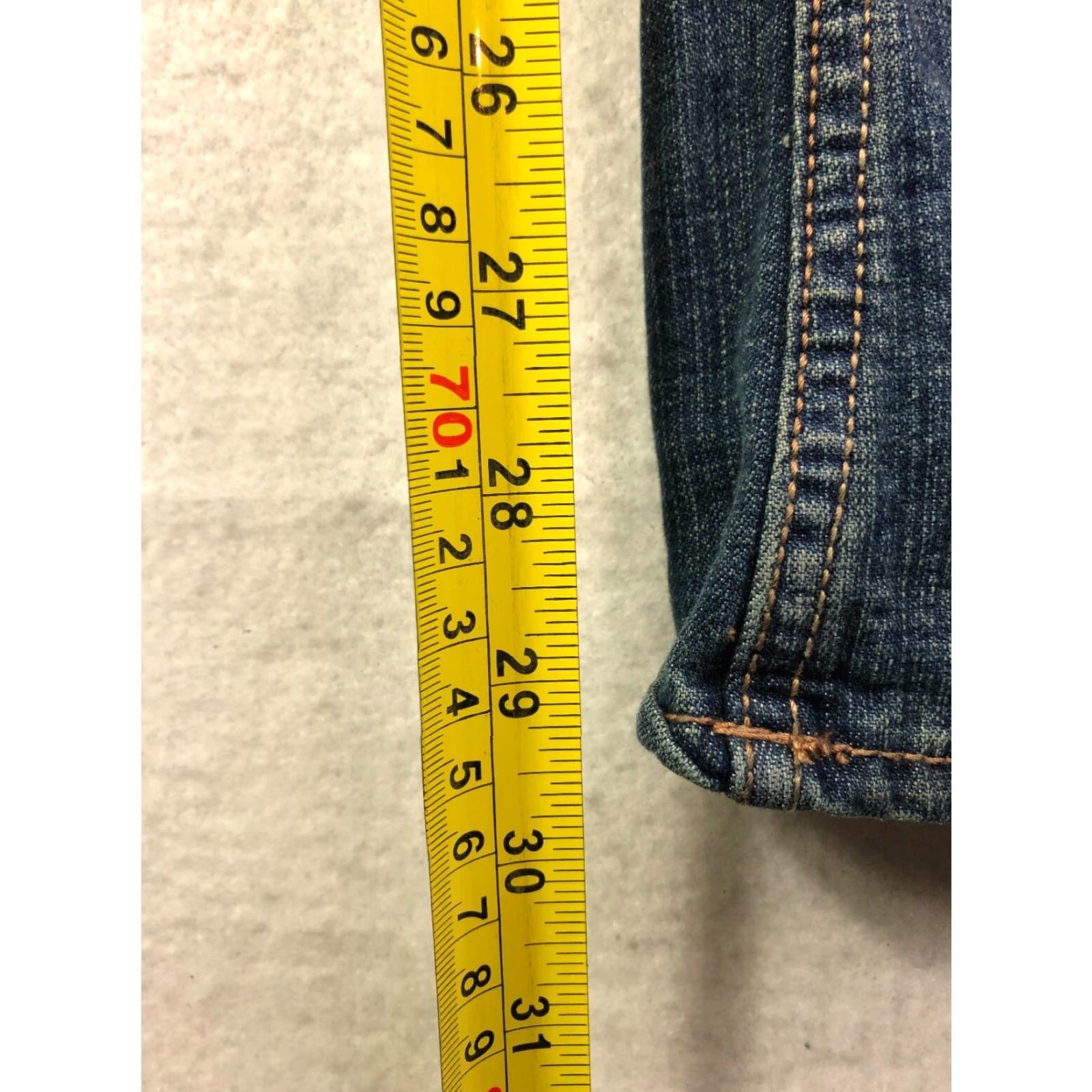 Jordache Jordache Mid Rise Bootcut Jeans Womens Size 6 Blue Denim Regular Rise 29in Inseam Blue Denim - Jordache Bootscut? Size 28" / US 6 / IT 42 - 5 Thumbnail