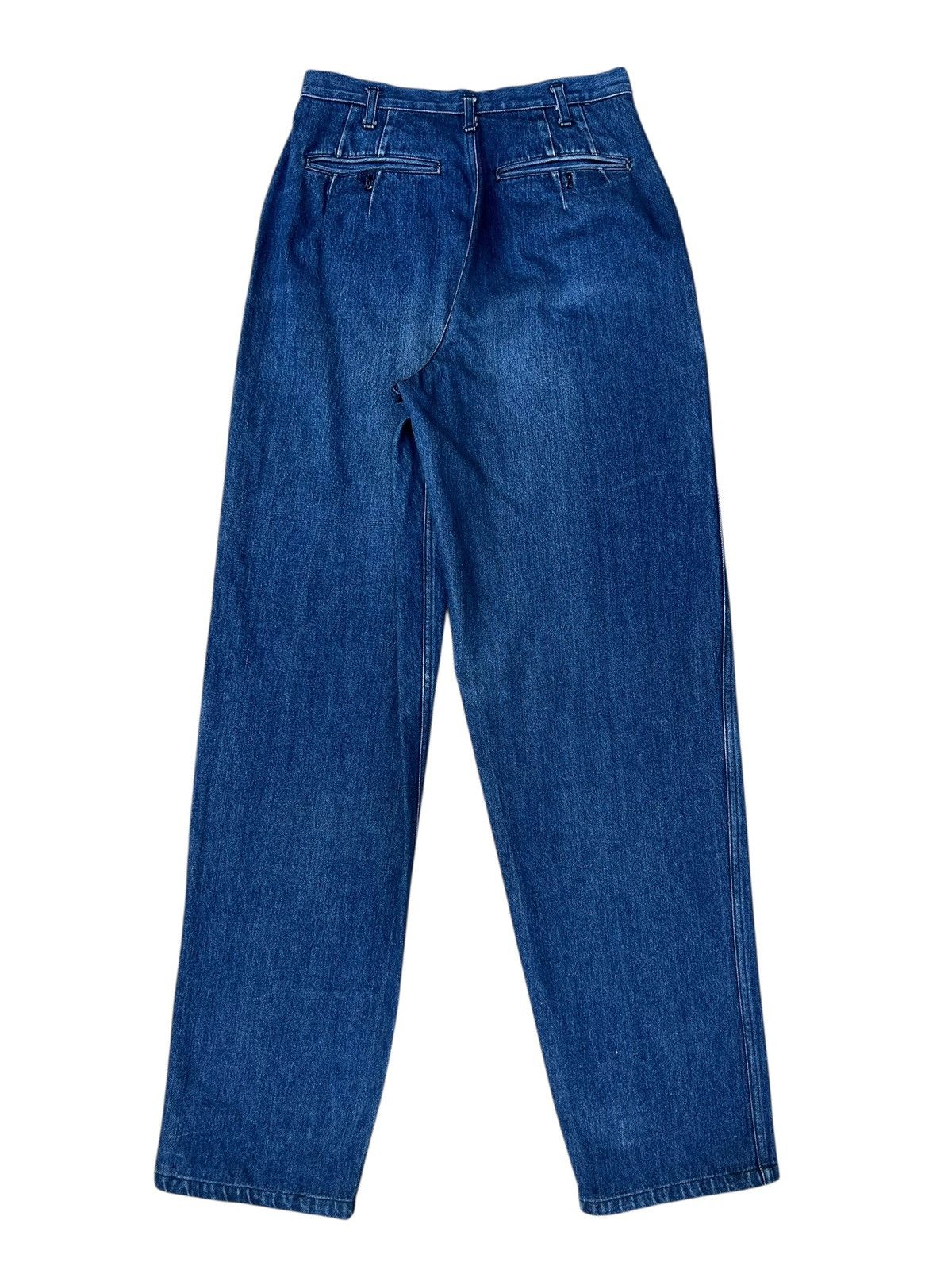 Yohji Yamamoto RARE! 80s Yohji Yamamoto Y’s For Men Fade Denim Baggy Jeans Size US 28 / EU 44 - 13 Thumbnail
