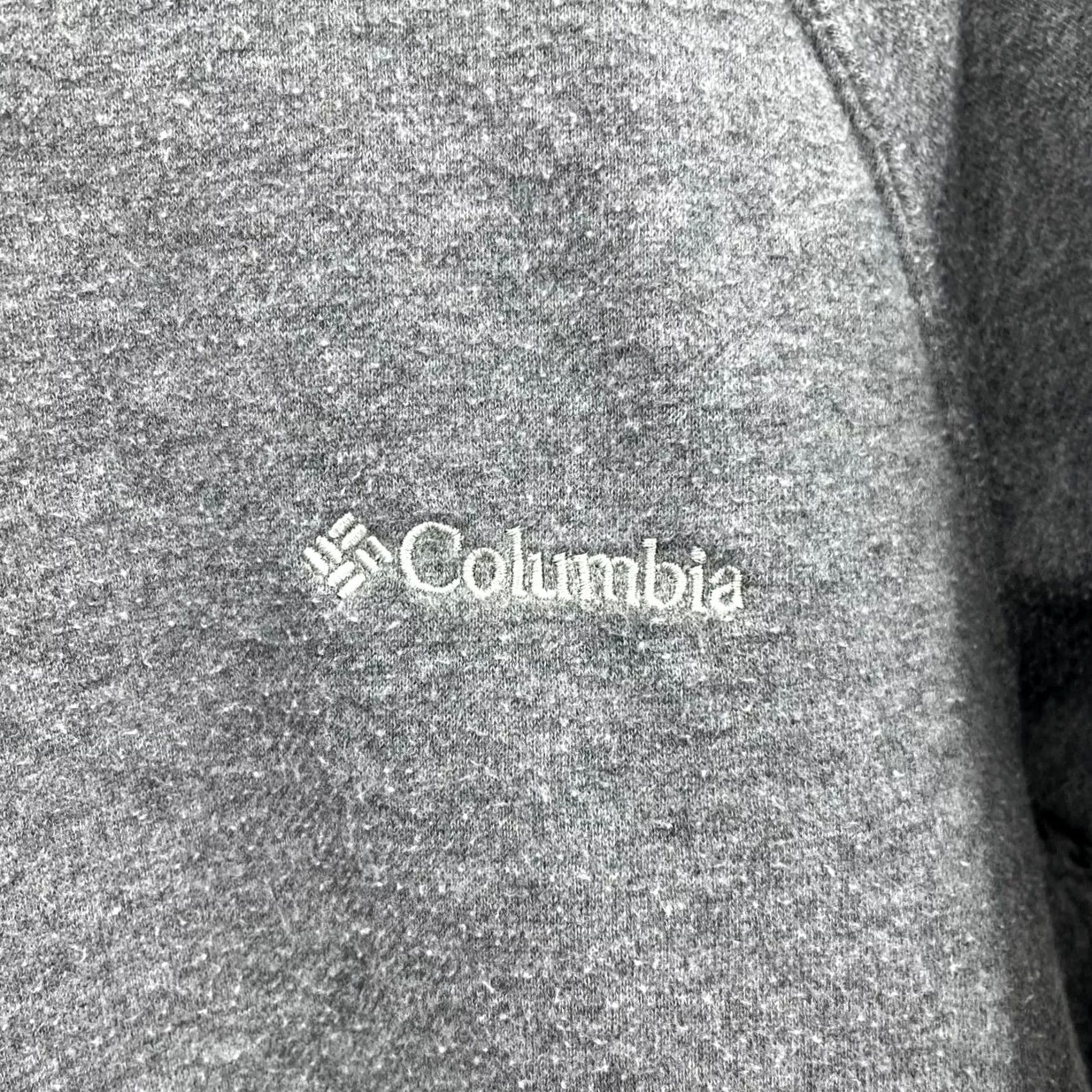 Vintage Columbia Hoodie Mens S Gray Men Size Embroidered Logo Solid Pocket Pullover Size US S / EU 44-46 / 1 - 5 Thumbnail