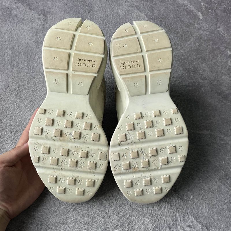 Gucci Gucci Rhyton Logo Low-Top Dad Sneakers - Size US 8.5 / EU 41-42 - 4 Thumbnail