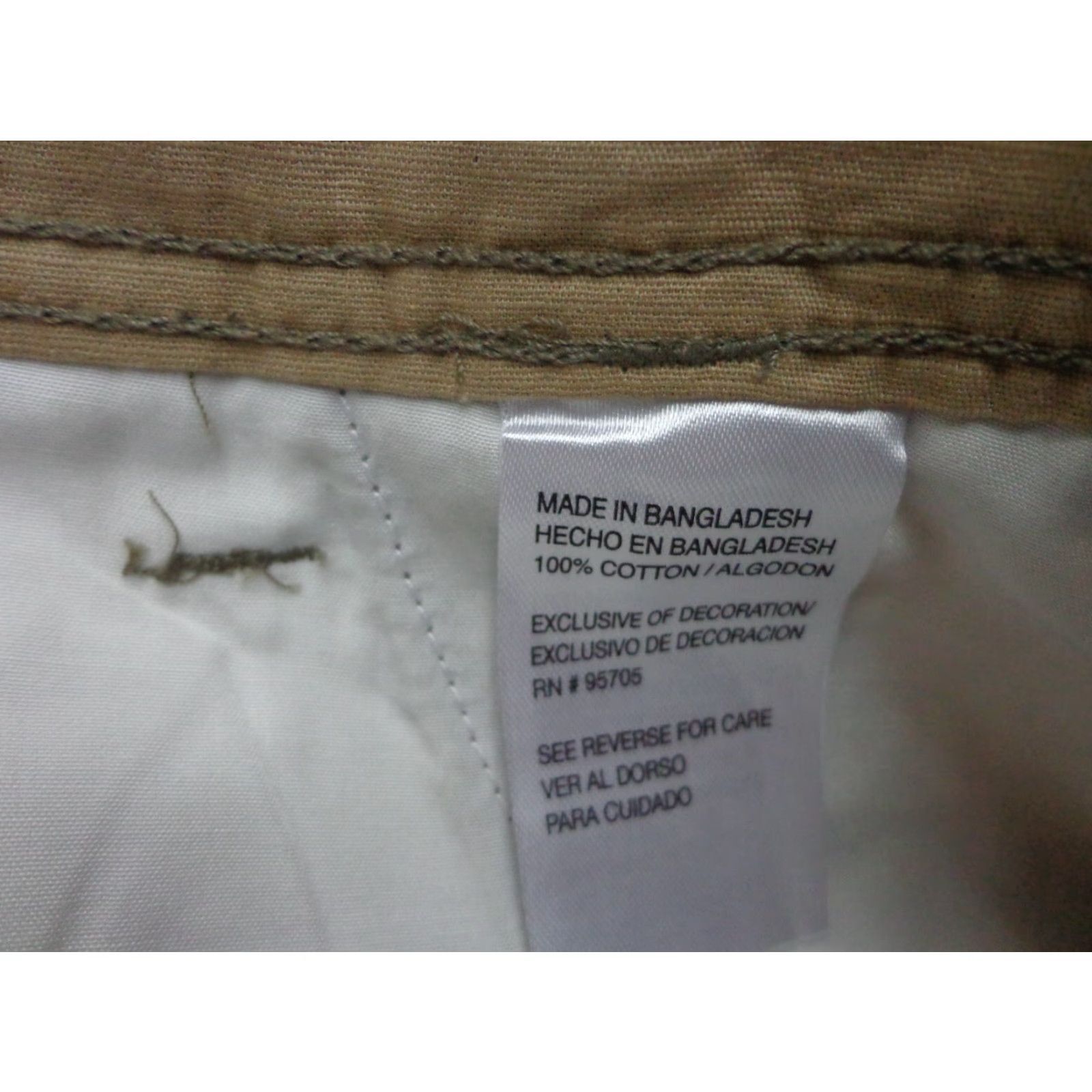 Vintage IRON CO. Messenger Cargo Shorts Belted Below Knee Khaki Size 30 NEW Cargo Men Beige 30 Regular Belted IRON CO. Size US 30 / EU 46 - 5 Thumbnail