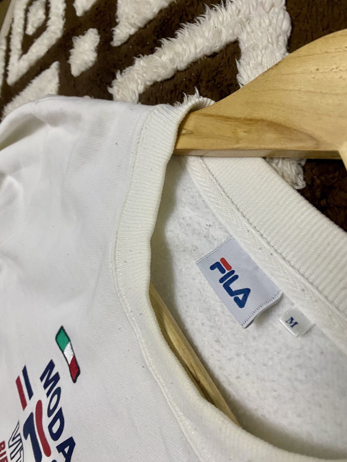 Fila × Vintage RARE Y2K FILA SWEATSHIRT Size US M / EU 48-50 / 2 - 4 Thumbnail