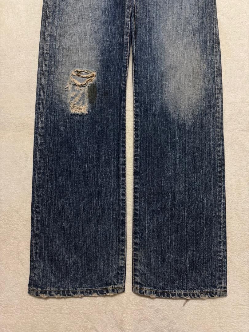 Edwin 💥BAGGY💥90's EDWIN 504R SAND WASHED INSANE DISTRESSED GRUNGE Size US 30 / EU 46 - 10 Thumbnail