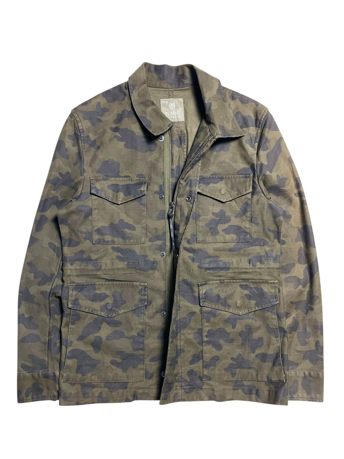 NANO universe 2000’s Nano Universe - Camo Pattern Work Jacket Size US S / EU 44-46 / 1 - 3 Thumbnail
