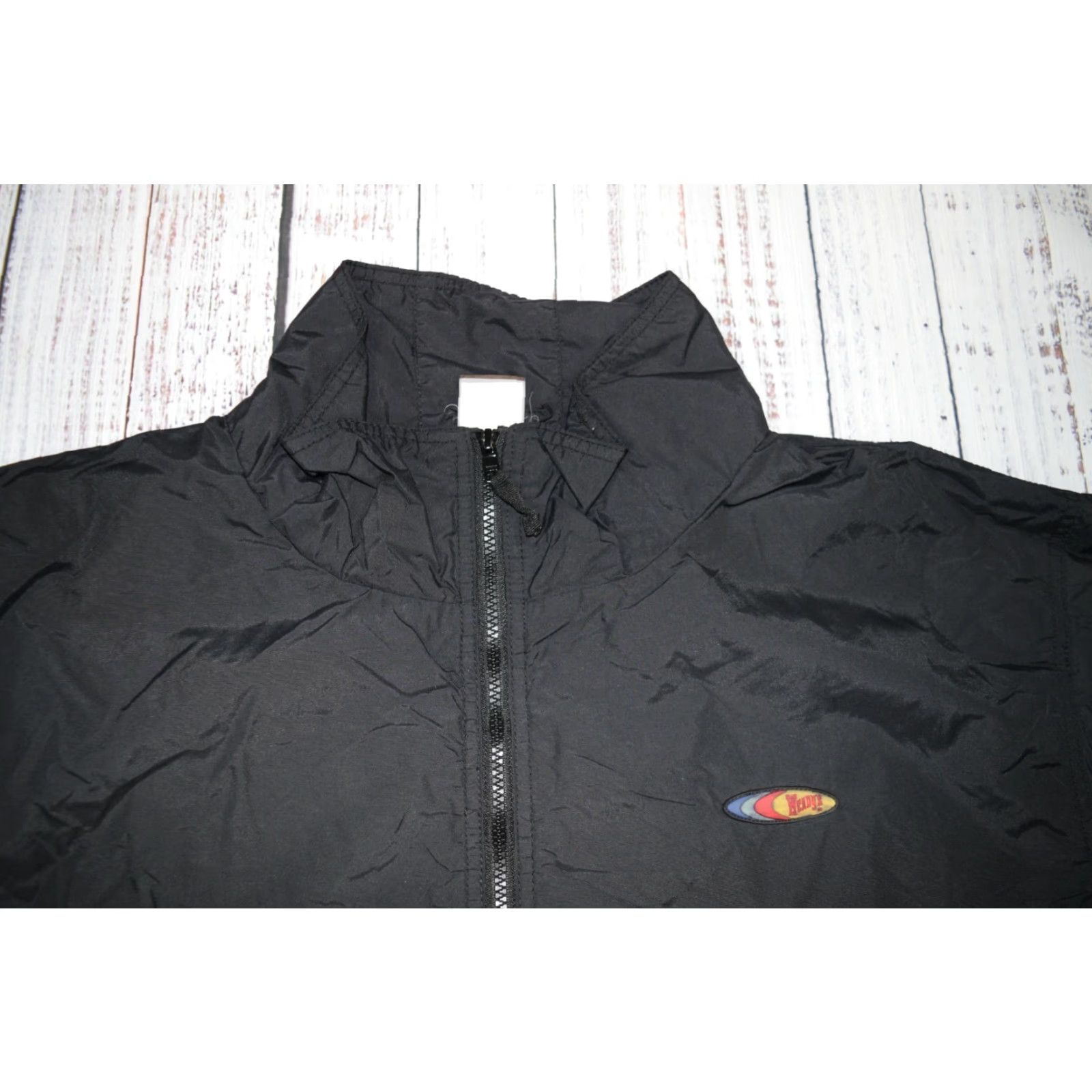 Logo 7 VINTAGE Barco Uniforms Wendy's Jacket Mens 2XL Black Nylon Logo 80s 90s Workwear Formal Casual Jacket Size US XXL / EU 58 / 5 - 3 Thumbnail
