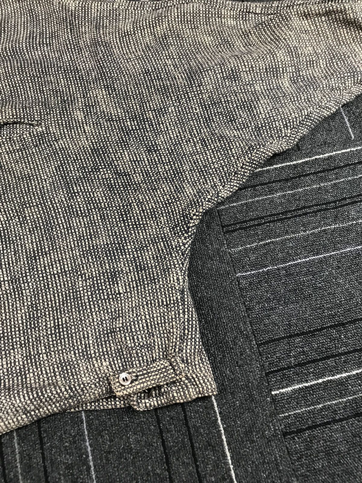 Yohji Yamamoto Vintage Y's Yohji Yamamoto weaves pullover /sashiko/quilt Size US M / EU 48-50 / 2 - 6 Thumbnail