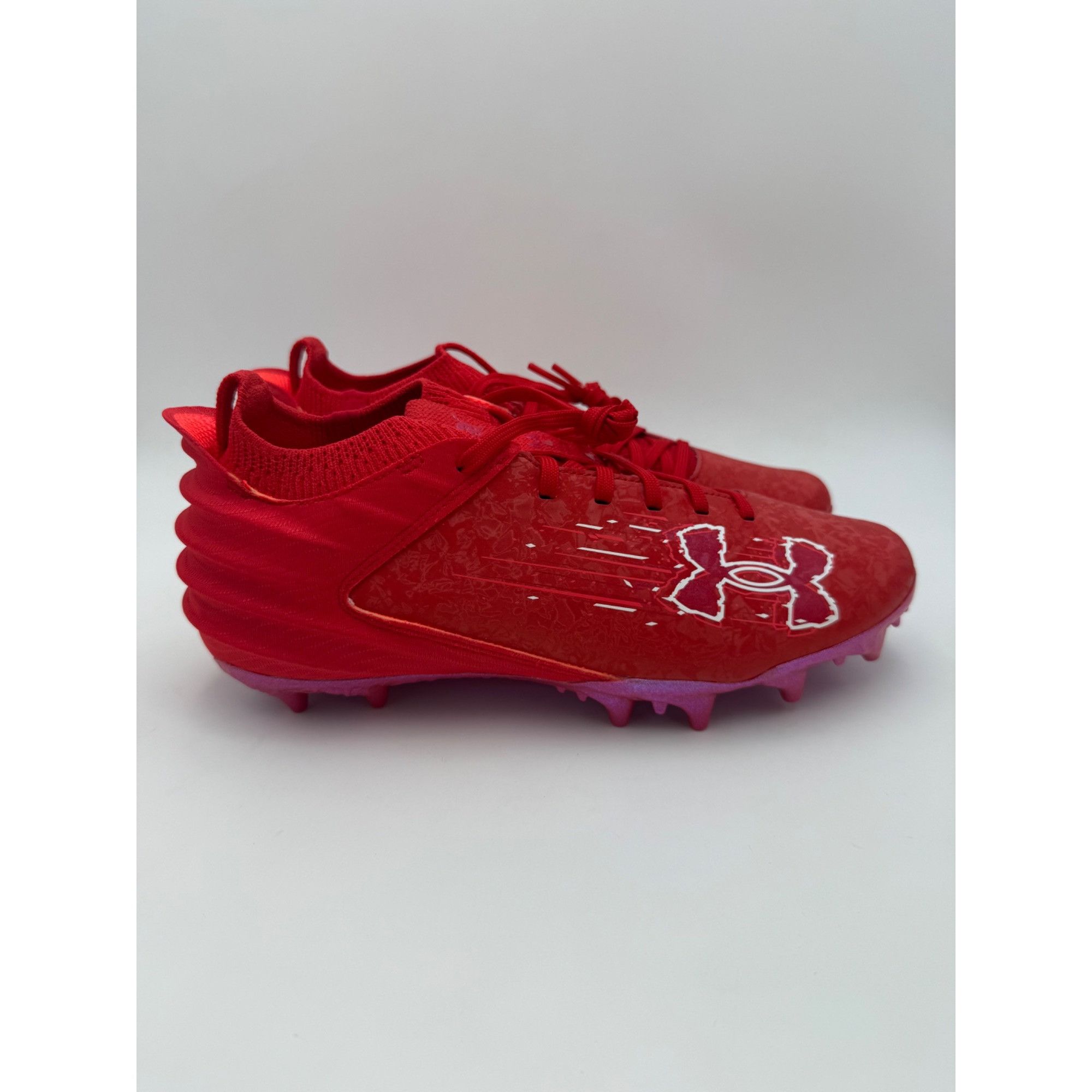 Size 8 - Under Armour Men's Blur 2 MC Suede Football Cleats