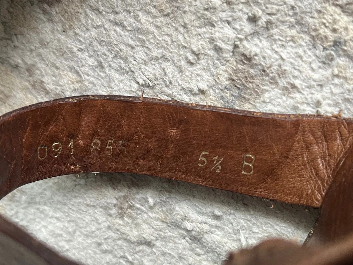 Gucci Gucci Sandals Sz US 5.5 EUR 35.5 2000s Monogram Leather Size US 5.5 / IT 35.5 - 6 Thumbnail