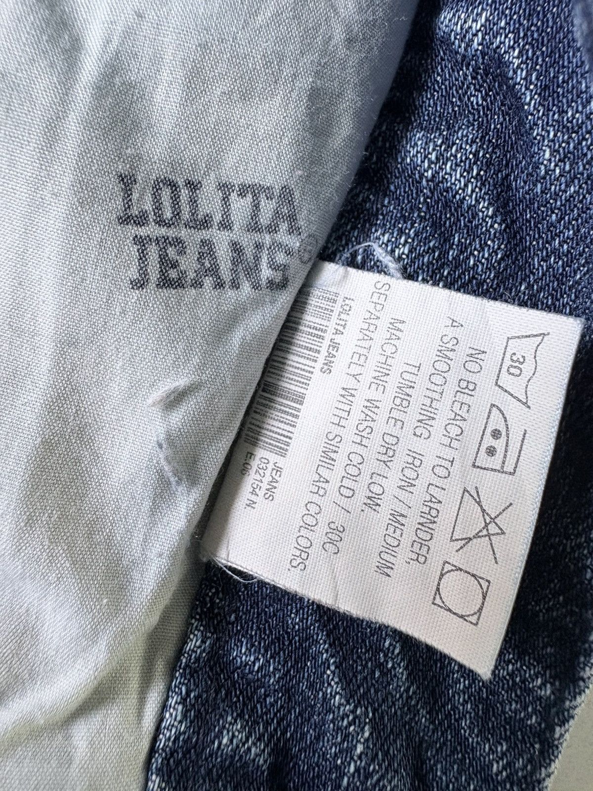 14th Addiction Lolita Clawmarks whisker Denim Pants Size US 29 - 11 Thumbnail