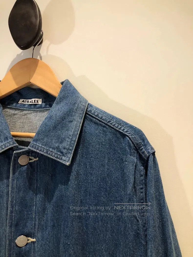 Auralee Auralee Denim Jacket Light Blue Size S-yf. Size US S / EU 44-46 / 1 - 4 Thumbnail