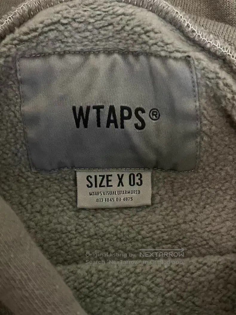 Wtaps Wtaps Washed Hoodie Size US L / EU 52-54 / 3 - 4 Thumbnail
