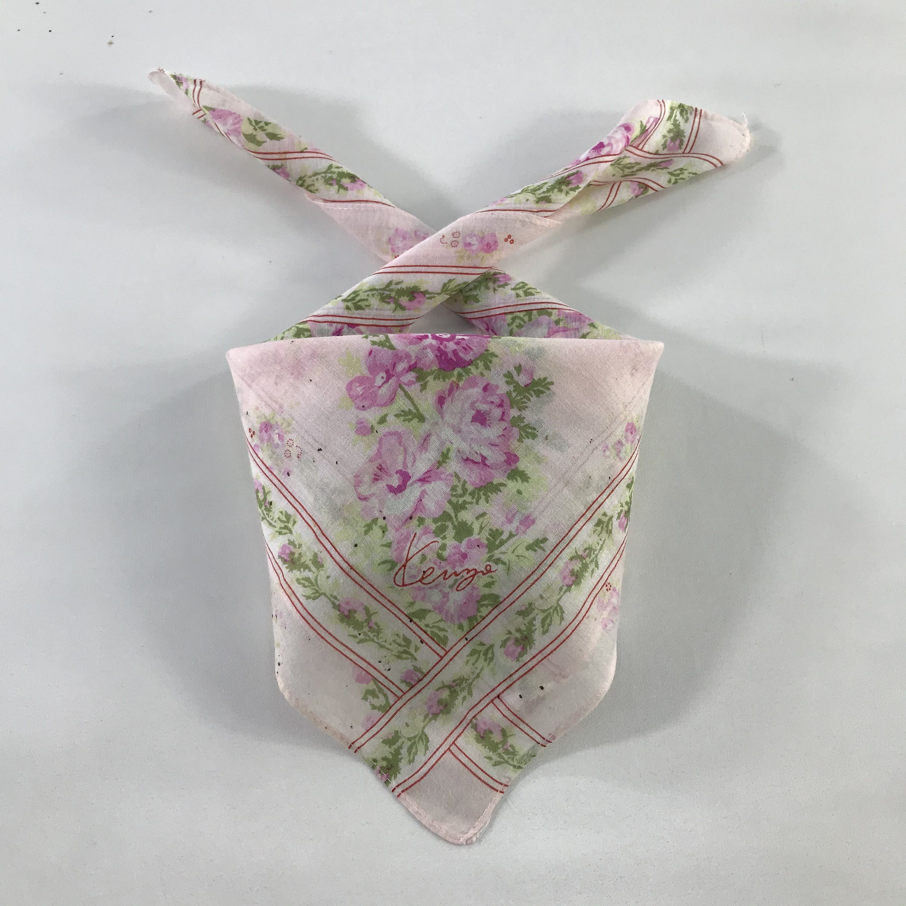 Kenzo × Vintage Kenzo Bandana / Handkerchief / Neckerchief - S428 Size ONE SIZE - 3 Thumbnail