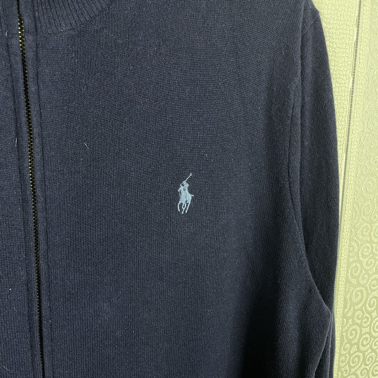 Polo Ralph Lauren Polo Ralph Lauren Merino Knitted Full Zip Sweater Size US XL / EU 56 / 4 - 3 Thumbnail