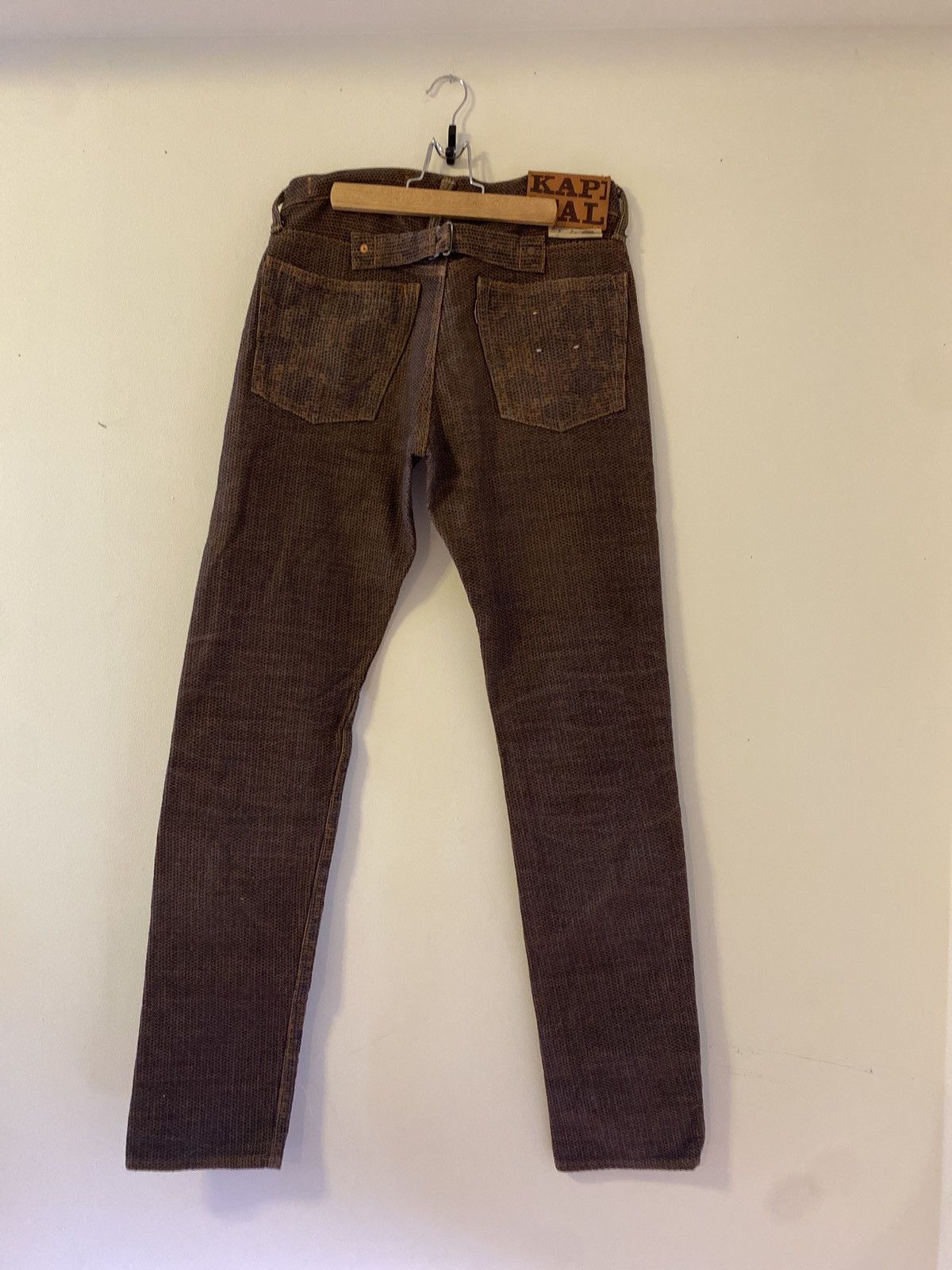 Kapital CENTURY DENIM MONKEY CISCO JEANS - NO. 5S Size US 32 / EU 48 - 5 Thumbnail