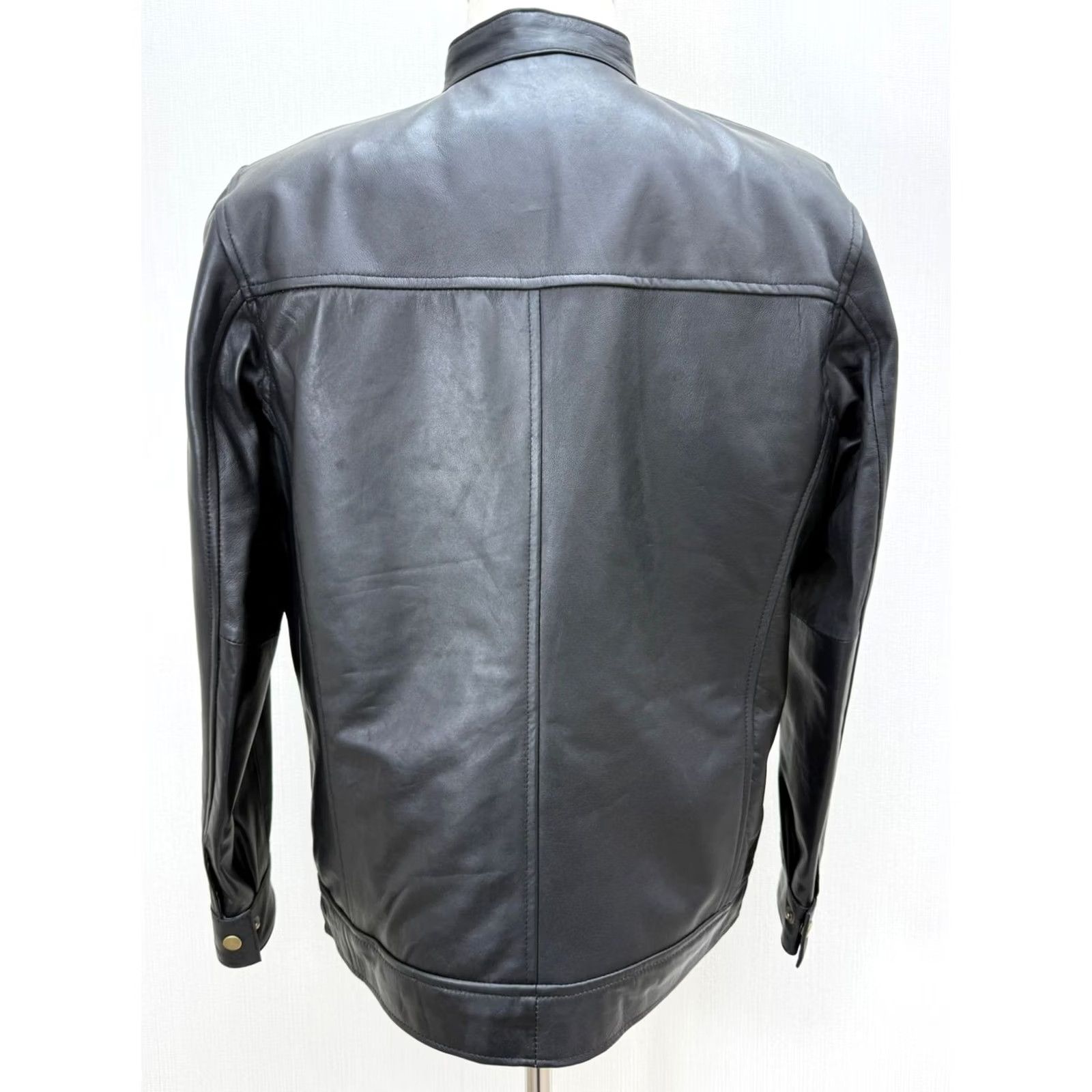Vintage Italian Genuine Leather Jacket Premium Soft Black Size L Men's Size US L / EU 52-54 / 3 - 7 Thumbnail