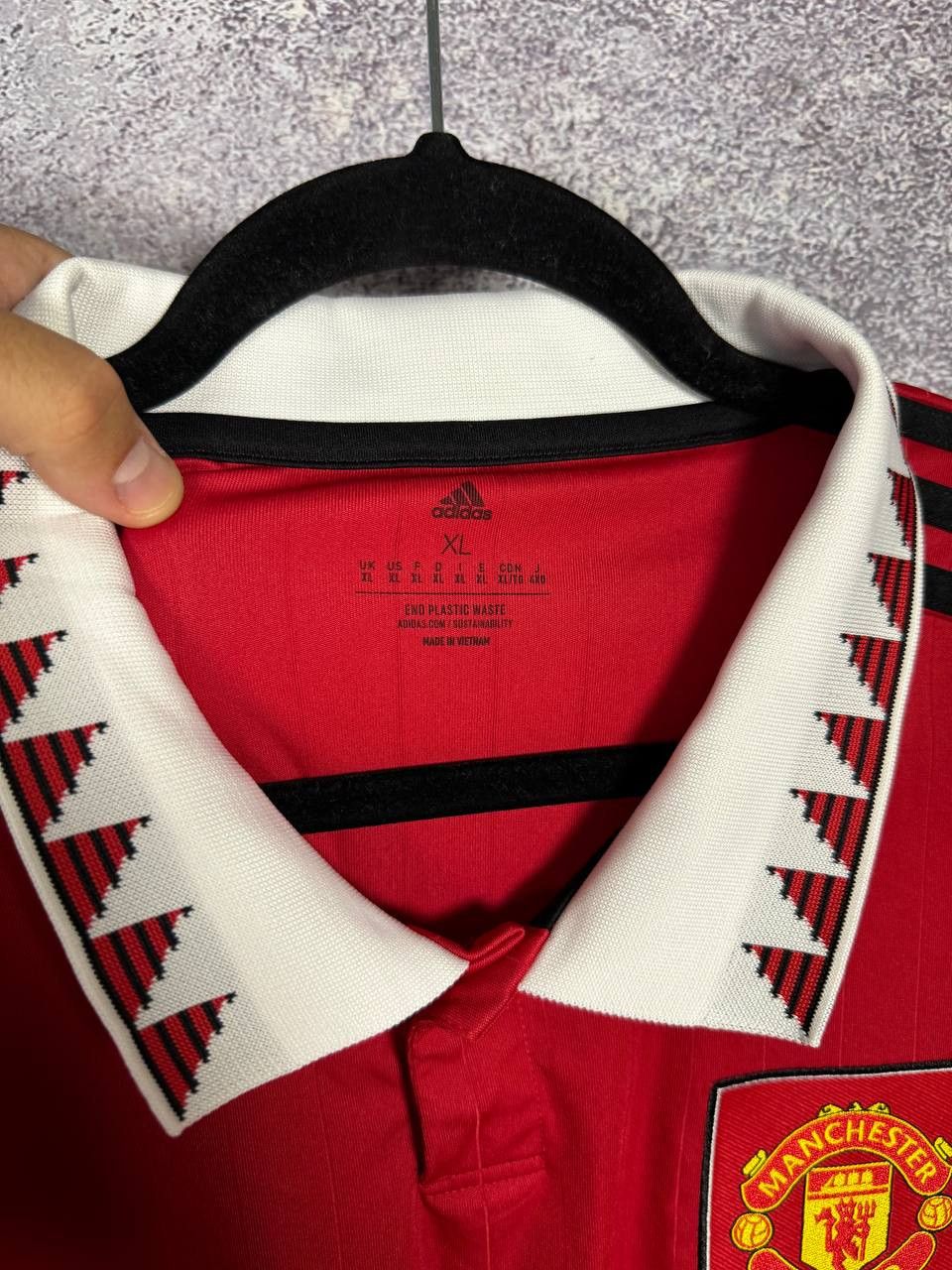 Adidas Manchester United 2022/23 Home Adidas Soccer Jersey XL Size Size US XL / EU 56 / 4 - 8 Thumbnail