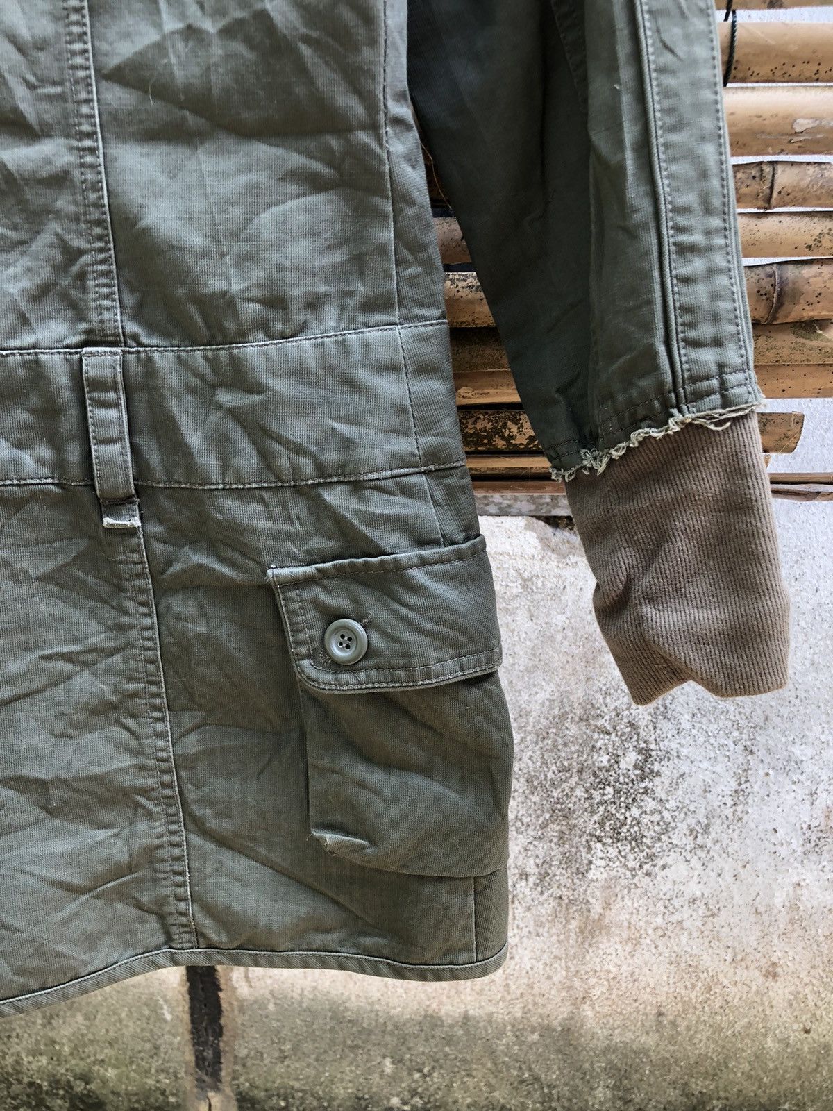 Japanese Brand × Vintage Vintage Japanese Brands Spinash Army Jacket Size M / US 6-8 / IT 42-44 - 16 Thumbnail