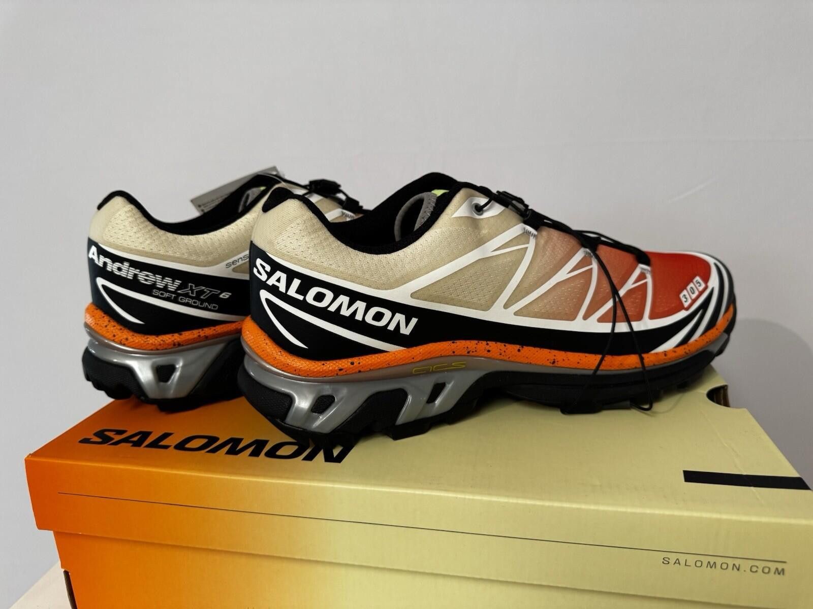 Salomon Salomon x Andrew XT-6 Florida Snow Crab Orange US 11.5 Size US 11.5 / EU 44-45 - 6 Thumbnail