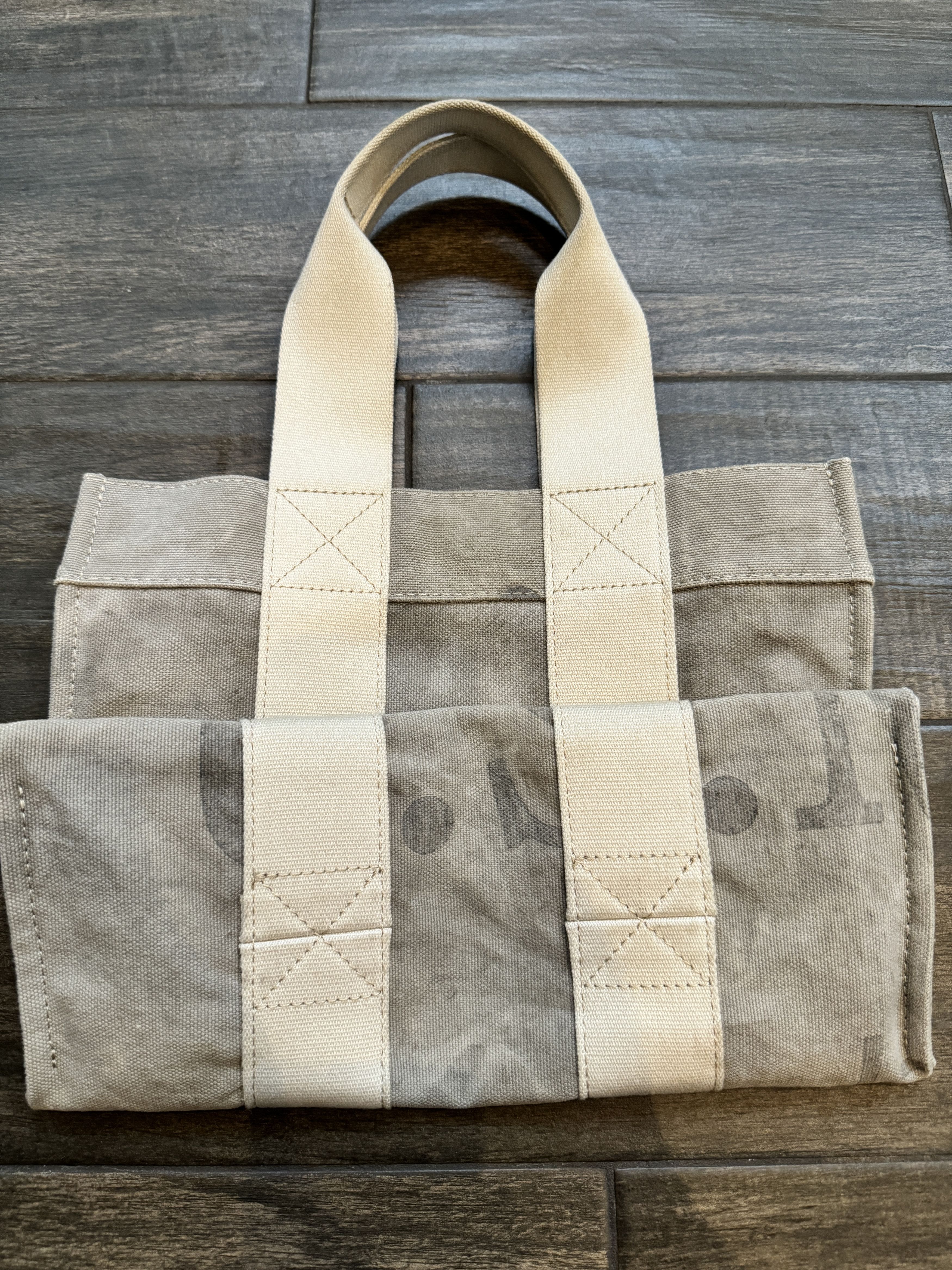 READYMADE READYMADE Easy Tote White Gray Size ONE SIZE - 2 Thumbnail