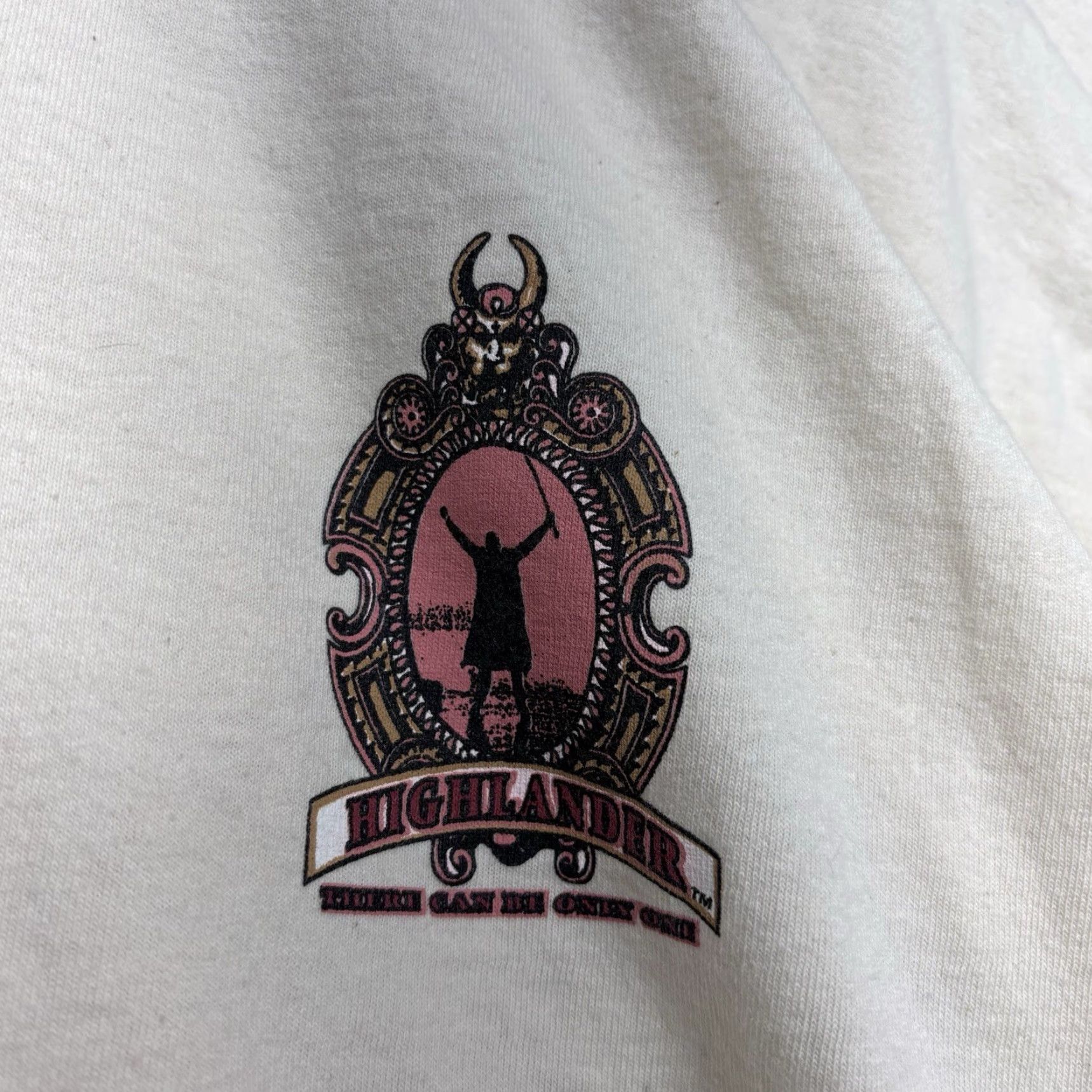 Etro Vintage Highlander Shirt Mens XL White Movie TV Promo Retro 90s 1997 Highlander Shirt Mens XL White Movie TV Promo Retro 90s 1997 Size US XL / EU 56 / 4 - 3 Thumbnail