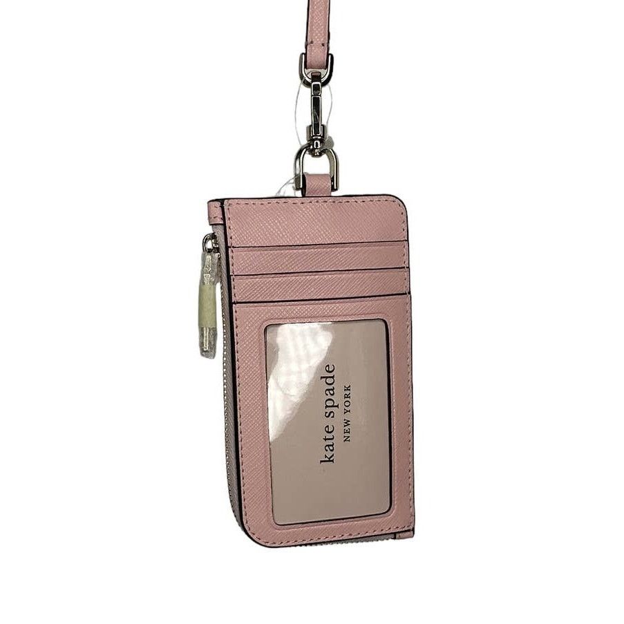 Kate Spade Kate Spade Staci ID Card Case Lanyard Chalk Pink Size ONE SIZE - 3 Thumbnail