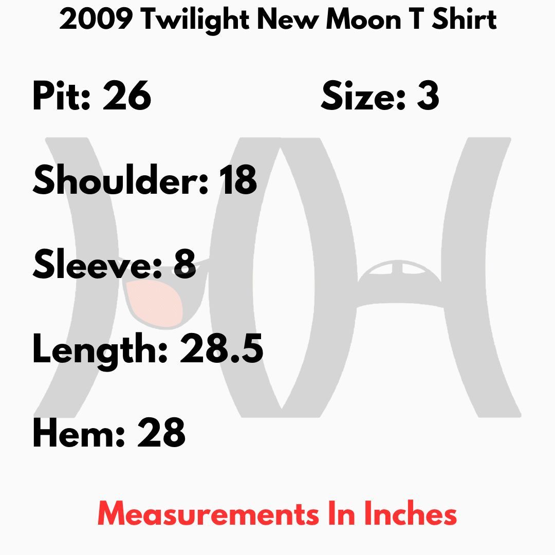 Torrid 2009 Twilight New Moon T Shirt Size S / US 4 / IT 40 - 5 Thumbnail