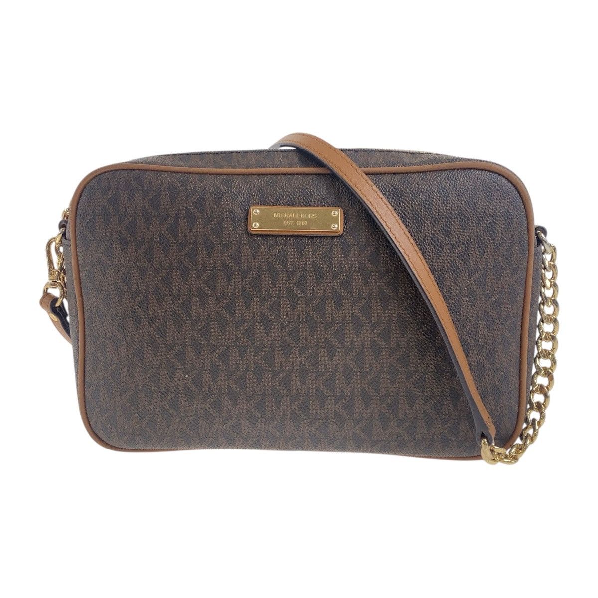 Michael Kors Michael Kors Michael Kors Jet Set PVC shoulder bag Canvas Crossbody Bag 32S7GJSC7B DUTY FREE for USA Size ONE SIZE - 1 Thumbnail