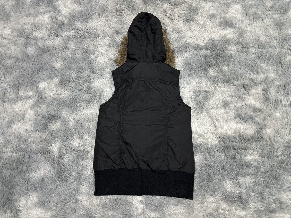 If Six Was Nine 🔥Y2K Beaumont Carr Fur Down Vest Jacket Hoodie Goth Punk Size US M / EU 48-50 / 2 - 6 Thumbnail